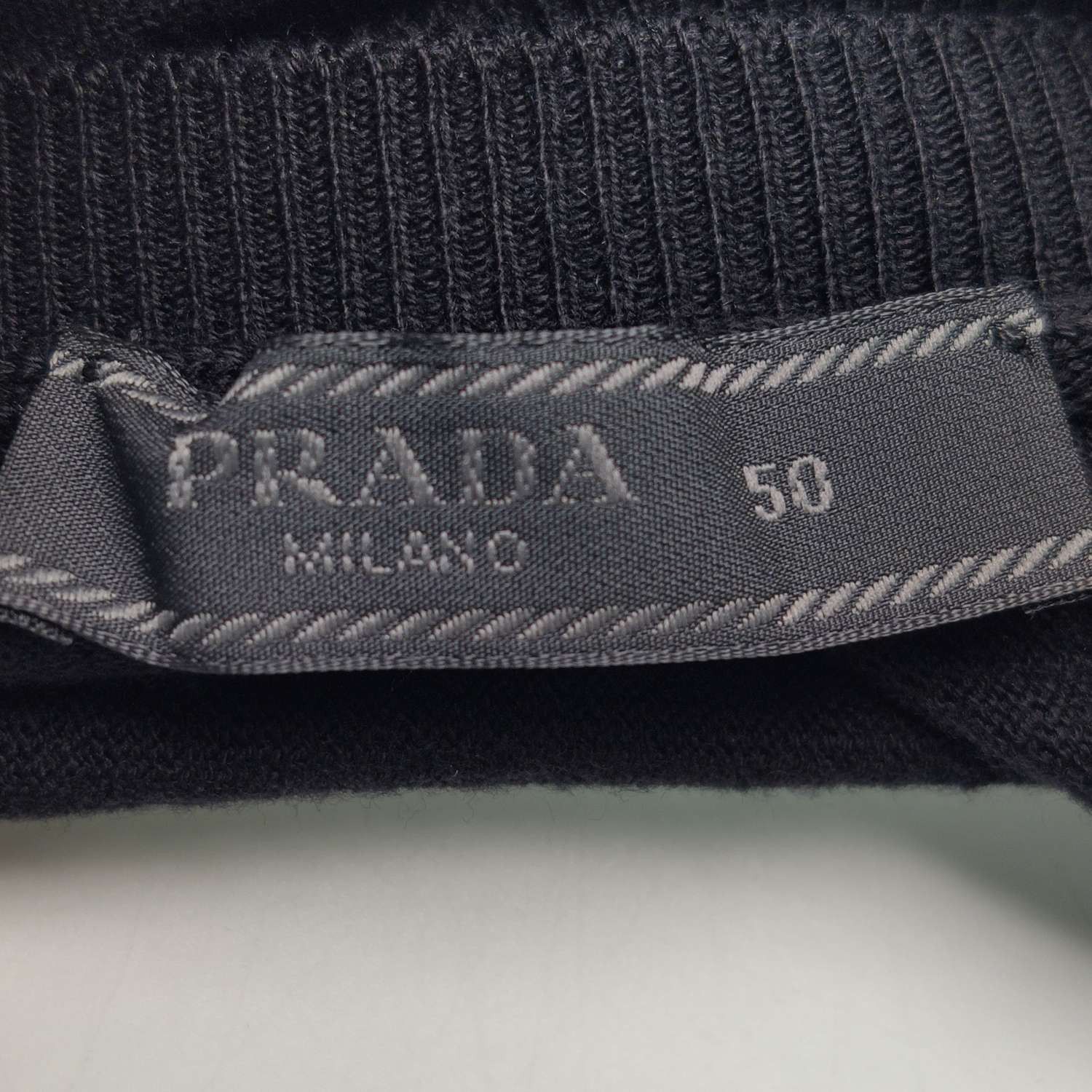 Prada Prada Cotton Crewneck Sweater Size M Size US M / EU 48-50 / 2 - 4 Thumbnail