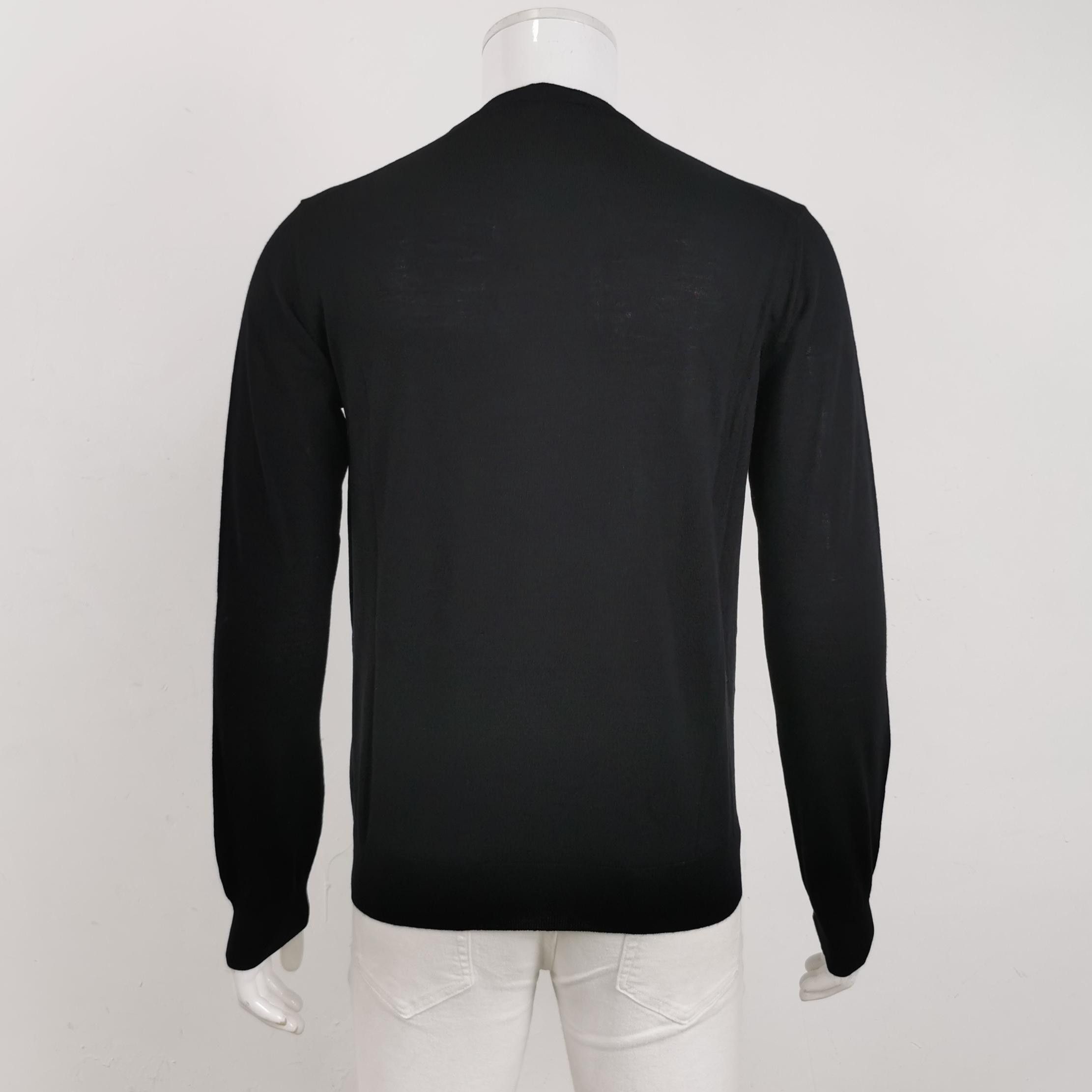 Prada Prada Crewneck Wool Sweater Size 50 Size US M / EU 48-50 / 2 - 2 Thumbnail