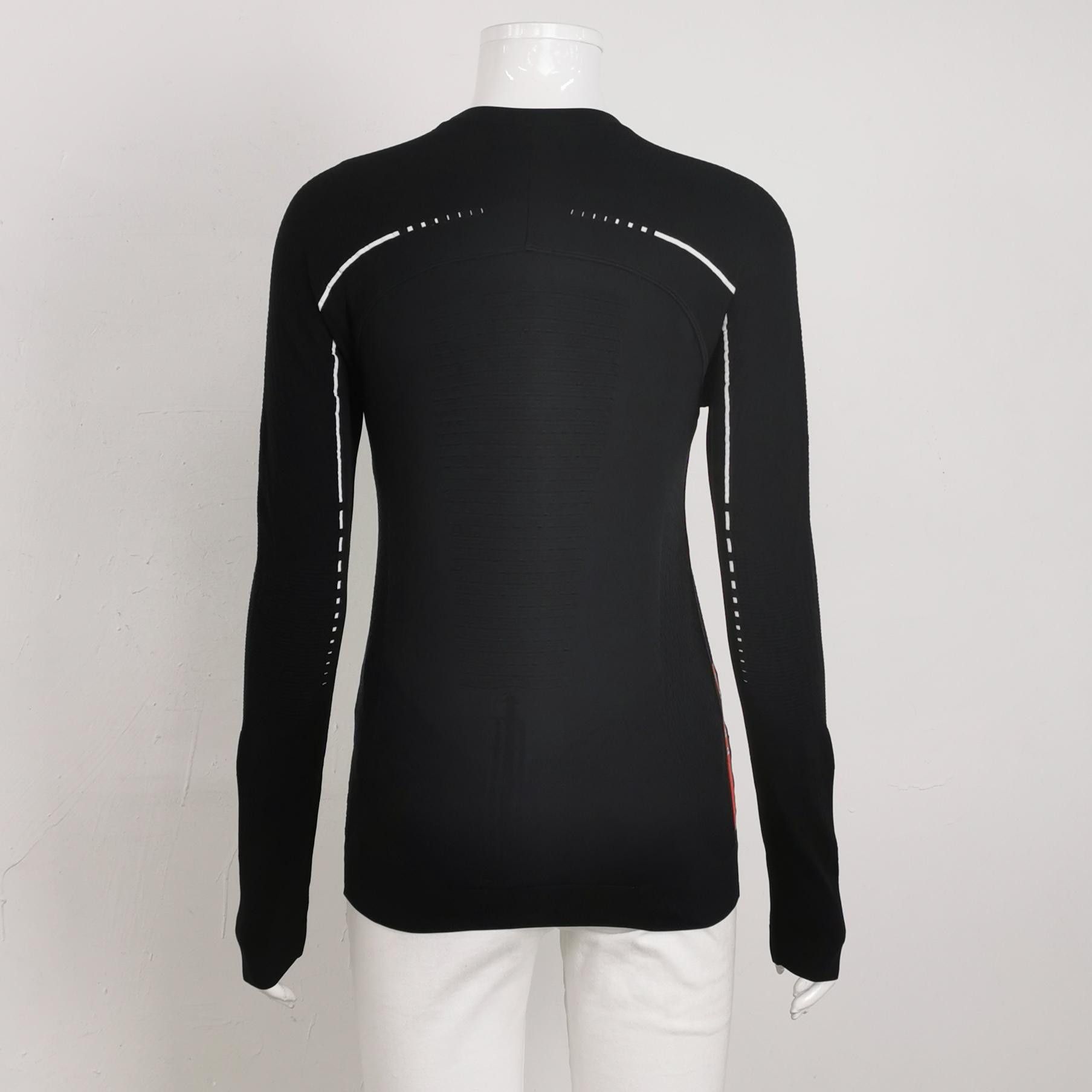 Prada Prada Logo Patch Long Sleeve Knit Size S Size US S / EU 44-46 / 1 - 2 Thumbnail