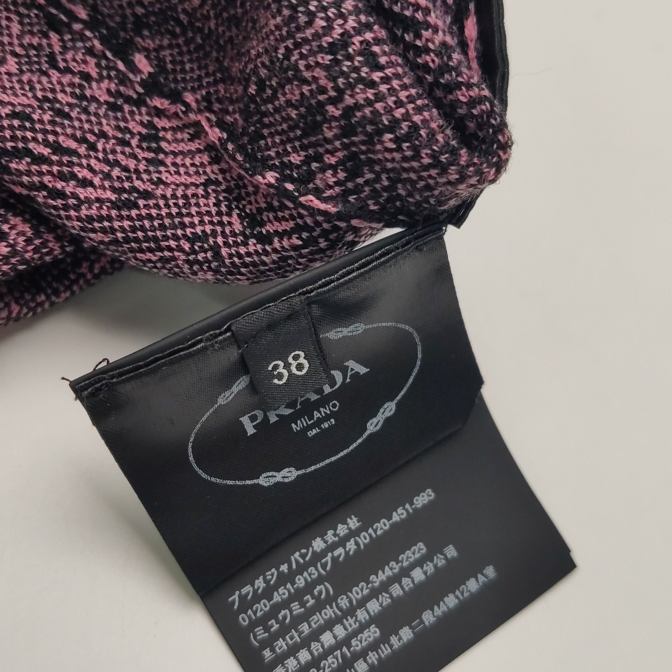 Prada Prada Jacquard High-neck Sweater Size 38 Size XS / US 0-2 / IT 36-38 - 12 Thumbnail