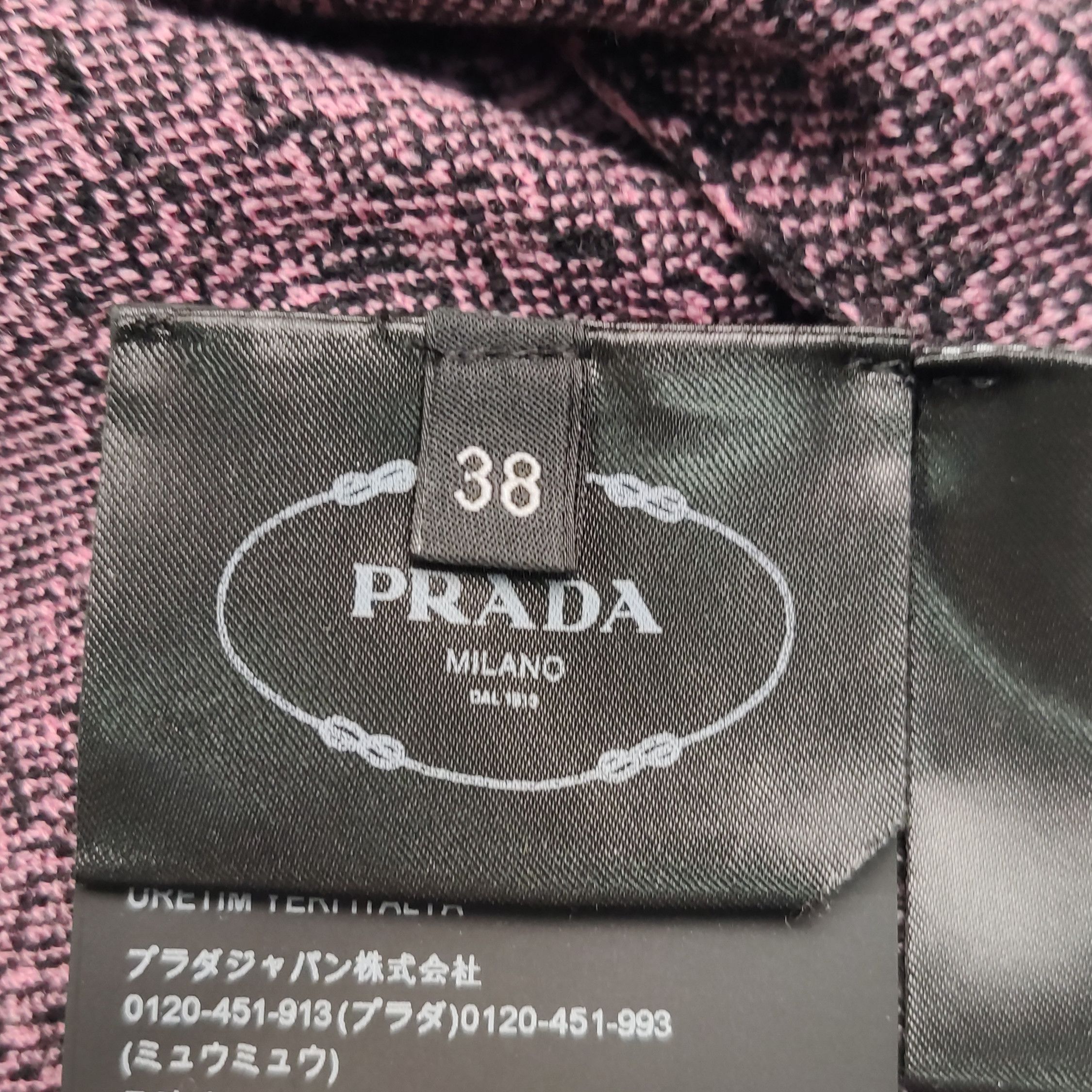 Prada Prada Jacquard High-neck Sweater Size 38 Size XS / US 0-2 / IT 36-38 - 10 Thumbnail