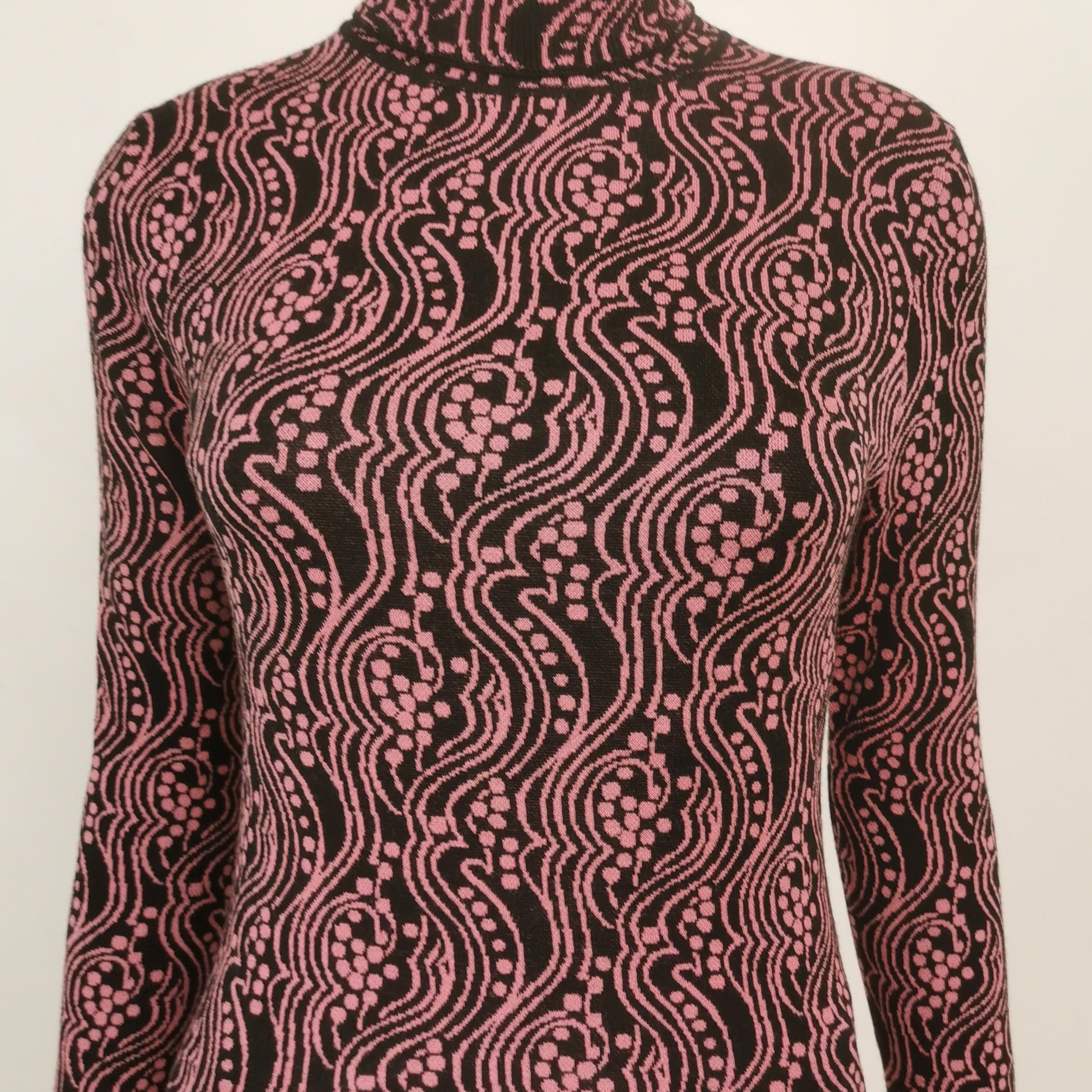 Prada Prada Jacquard High-neck Sweater Size 38 Size XS / US 0-2 / IT 36-38 - 3 Thumbnail