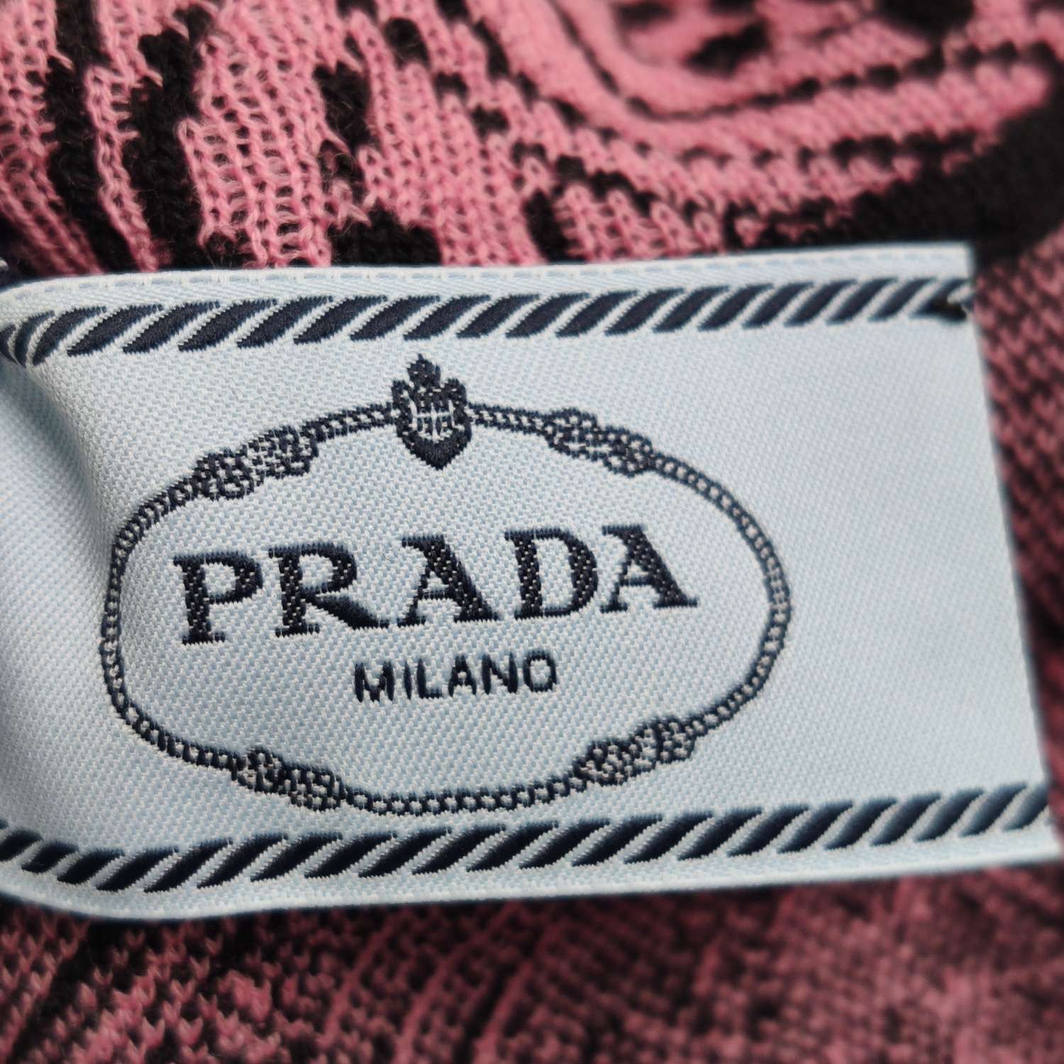 Prada Prada Jacquard High-neck Sweater Size 38 Size XS / US 0-2 / IT 36-38 - 6 Thumbnail
