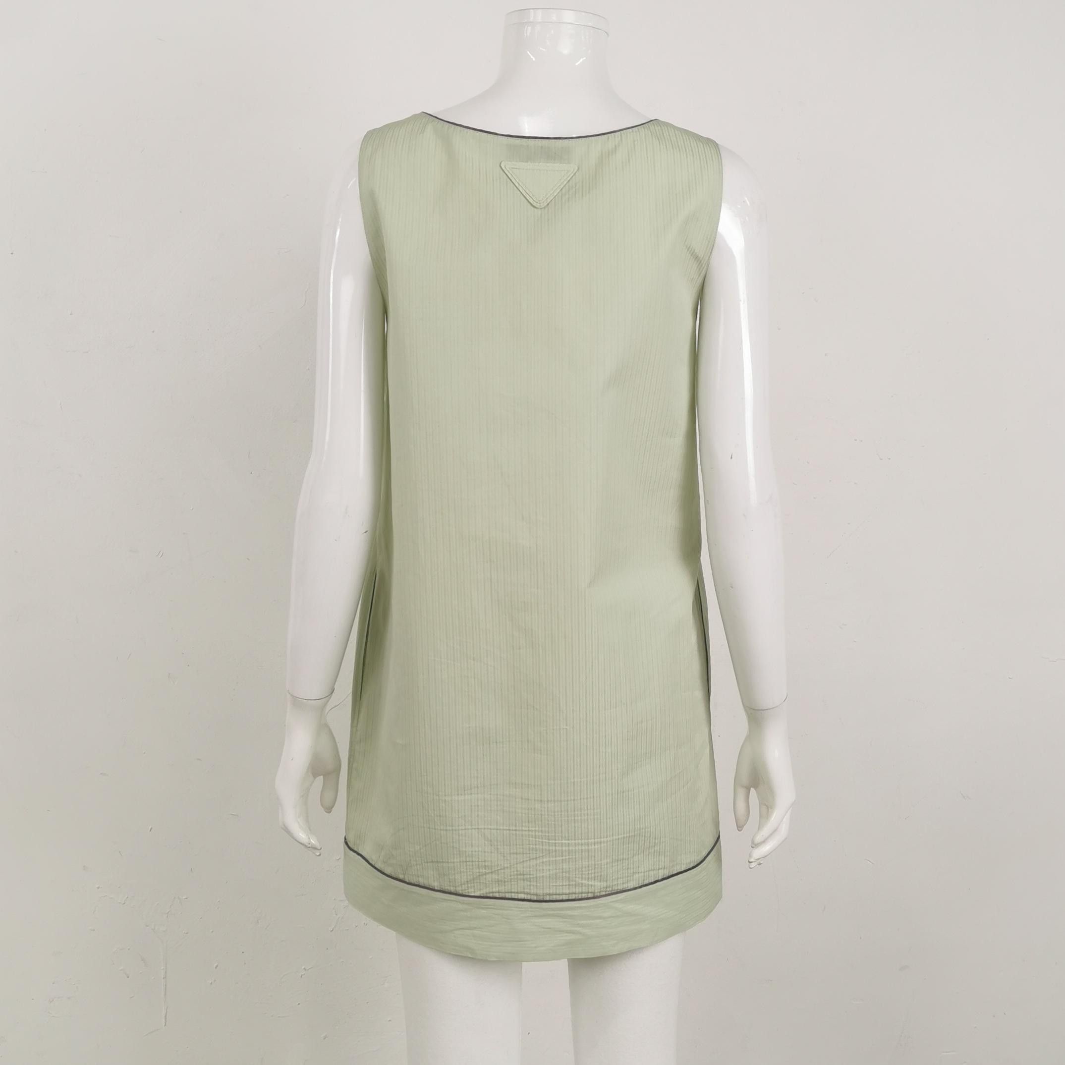 Prada Prada Sleeveless Mini Dress Size 36 Size XS / US 0-2 / IT 36-38 - 2 Thumbnail