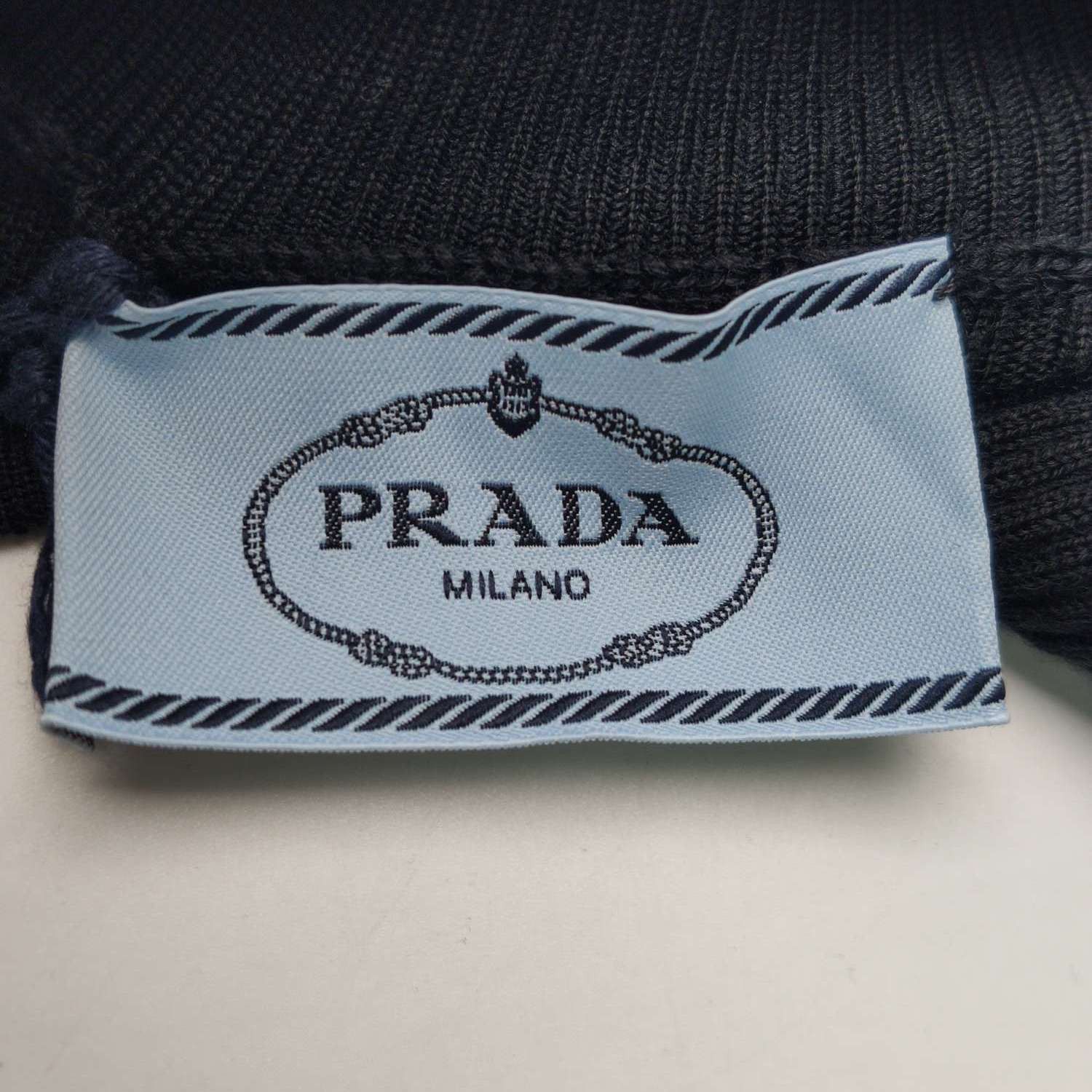 Prada Prada Virgin Wool Ribbed Turtleneck Sweater Size 38 Size XS / US 0-2 / IT 36-38 - 4 Thumbnail