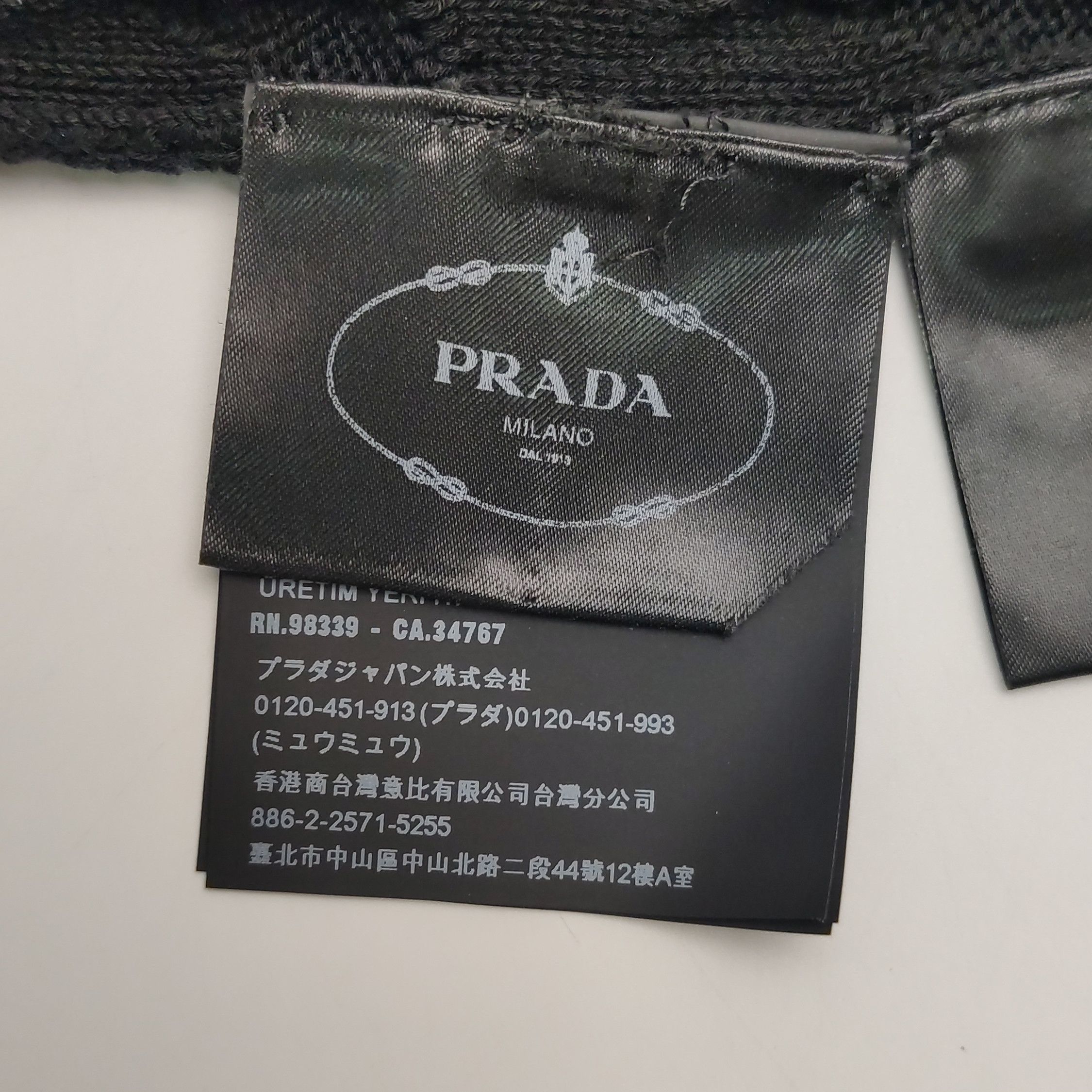 Prada Prada Black Knit Turtleneck Sweater Size 36 Size XS / US 0-2 / IT 36-38 - 8 Thumbnail