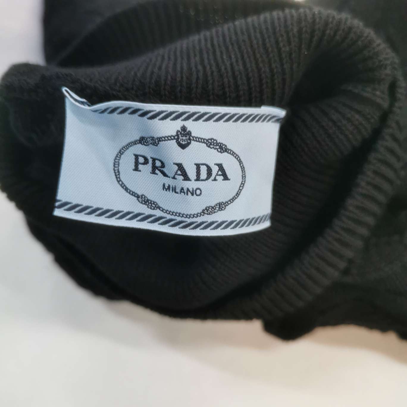 Prada Prada Black Knit Turtleneck Sweater Size 36 Size XS / US 0-2 / IT 36-38 - 5 Thumbnail