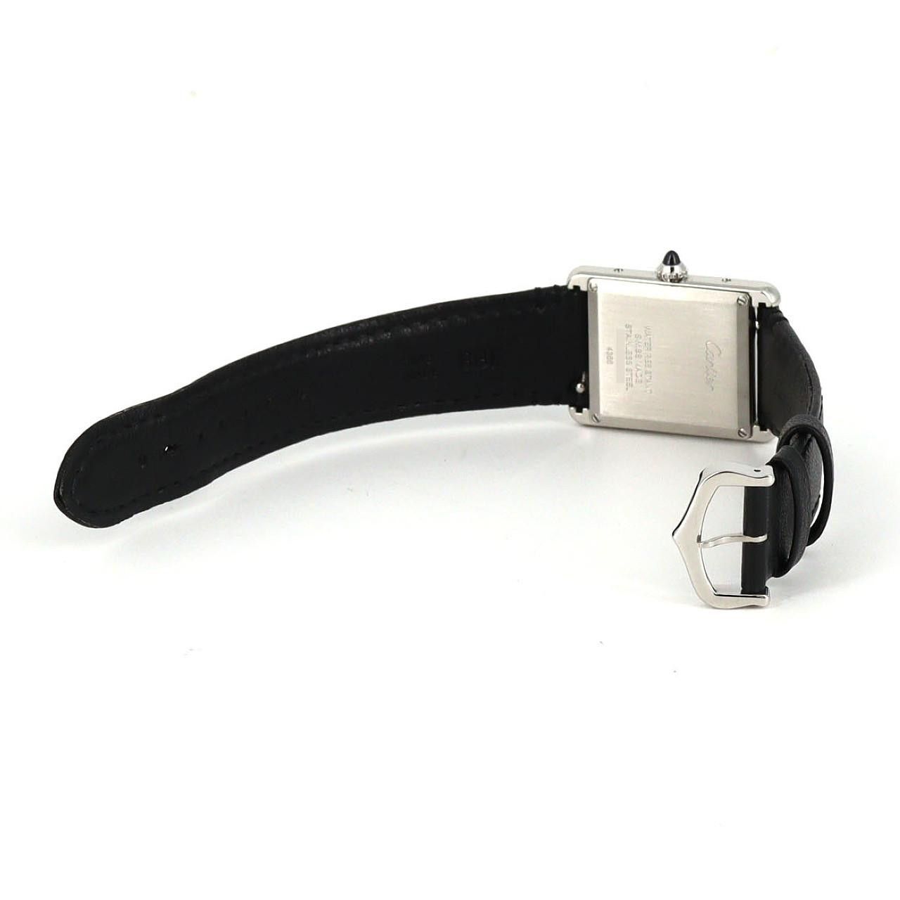 Cartier Cartier Cartier Tank Must LM Stainless Steel Watch Metal Quartz WSTA0059 DUTY FREE for USA Size ONE SIZE - 6 Thumbnail