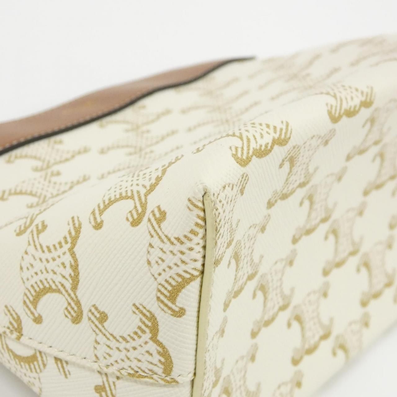 Celine Celine Celine Triomphe Canvas Pouch Textile Other 10C762DJP DUTY FREE for USA Size ONE SIZE - 3 Thumbnail
