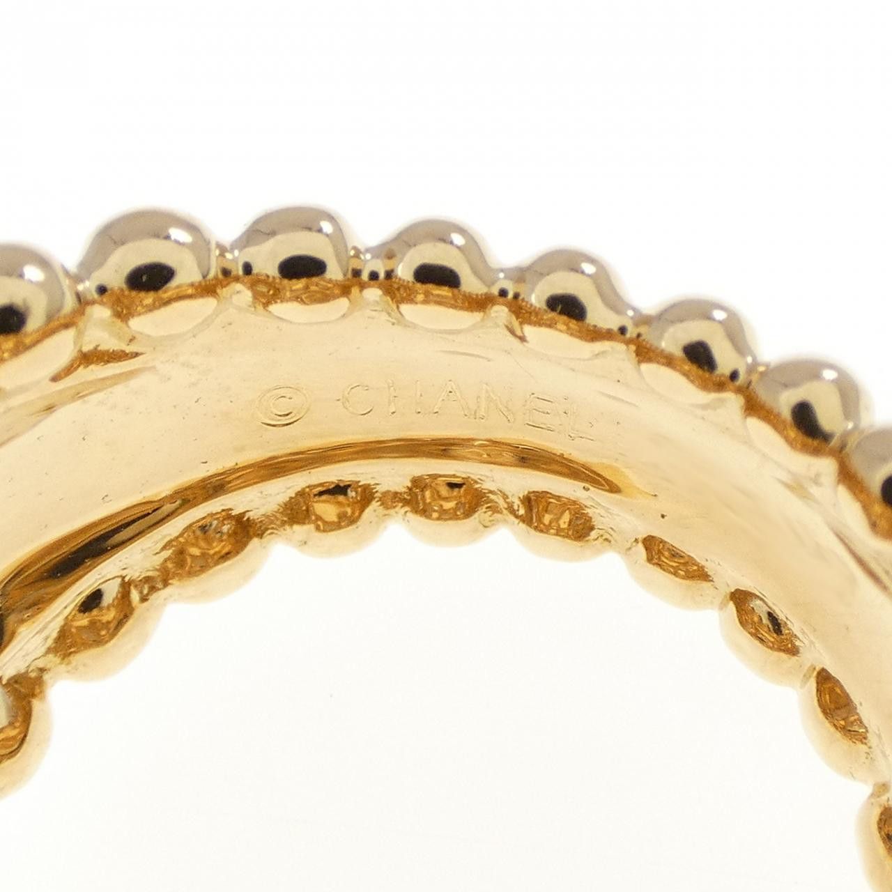 Chanel Chanel Chanel Akoya Pearl Gold Ring Precious Metal Ring DUTY FREE for USA Size ONE SIZE - 4 Thumbnail