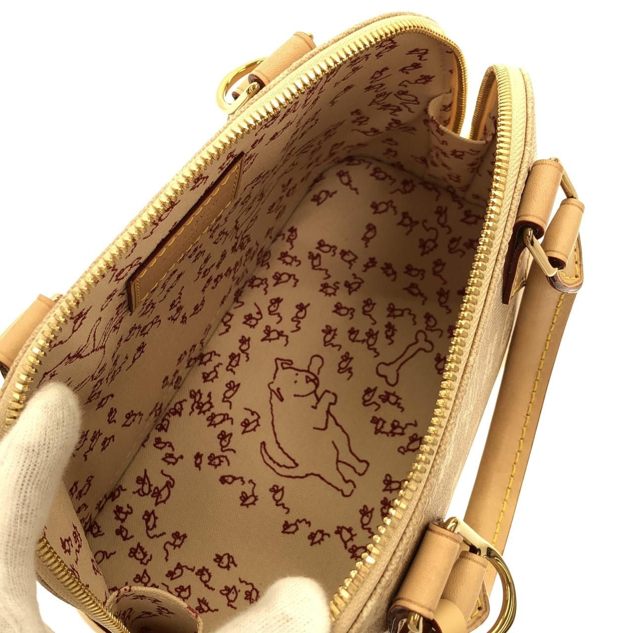 Louis Vuitton Louis Vuitton Louis Vuitton Alma BB Handbag Textile Handbag M25728 DUTY FREE for USA Size ONE SIZE - 8 Thumbnail