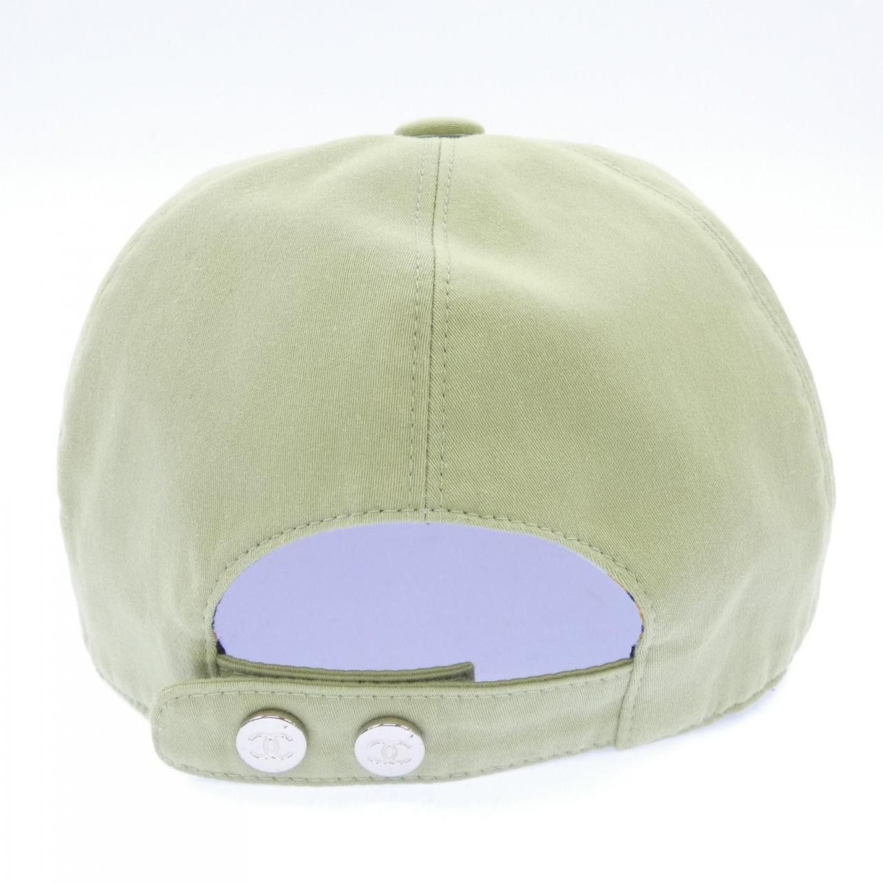 Chanel Chanel Chanel Cotton Cap Textile Hats AA9698B15072 DUTY FREE for USA Size ONE SIZE - 4 Thumbnail