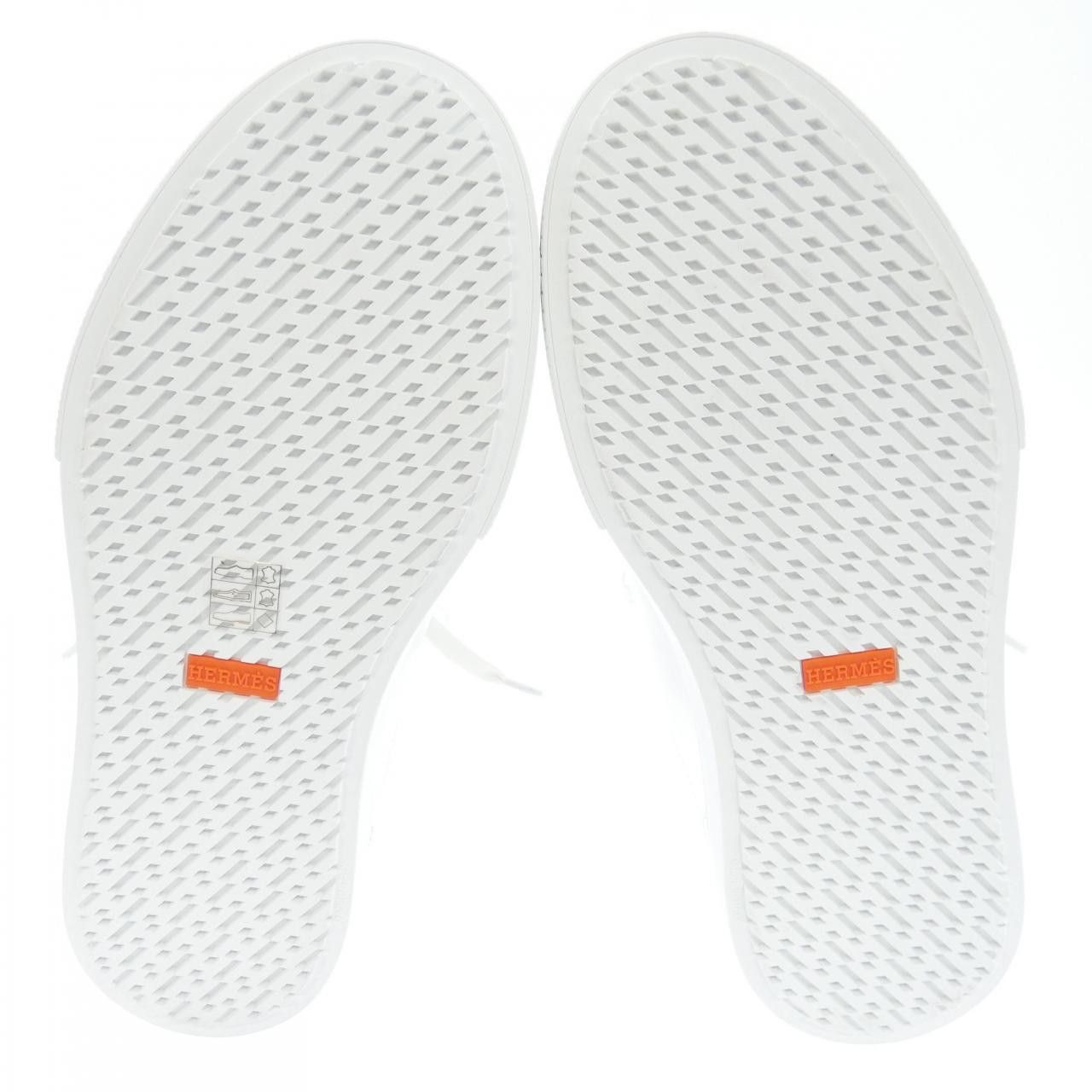 Hermes Hermes Hermes Day Kelly Buckle Calf Sneaker Leather Shoes DUTY FREE for USA Size ONE SIZE - 4 Thumbnail