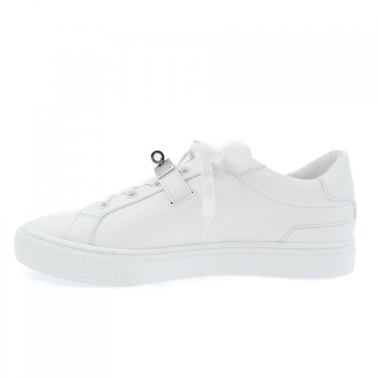 Hermes Hermes Hermes Day Kelly Buckle Calf Sneaker Leather Shoes DUTY FREE for USA Size ONE SIZE - 2 Thumbnail
