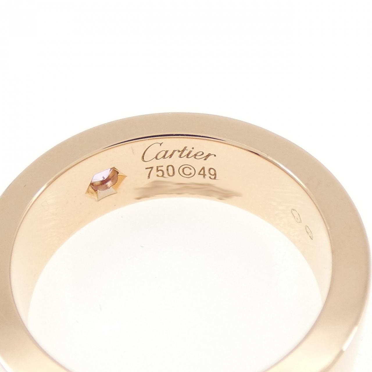 Cartier Cartier Cartier Love 750 Pink Gold Sapphire Ring Size 9 Precious Metal Ring CRB4064400 DUTY FREE for USA Size ONE SIZE - 4 Thumbnail