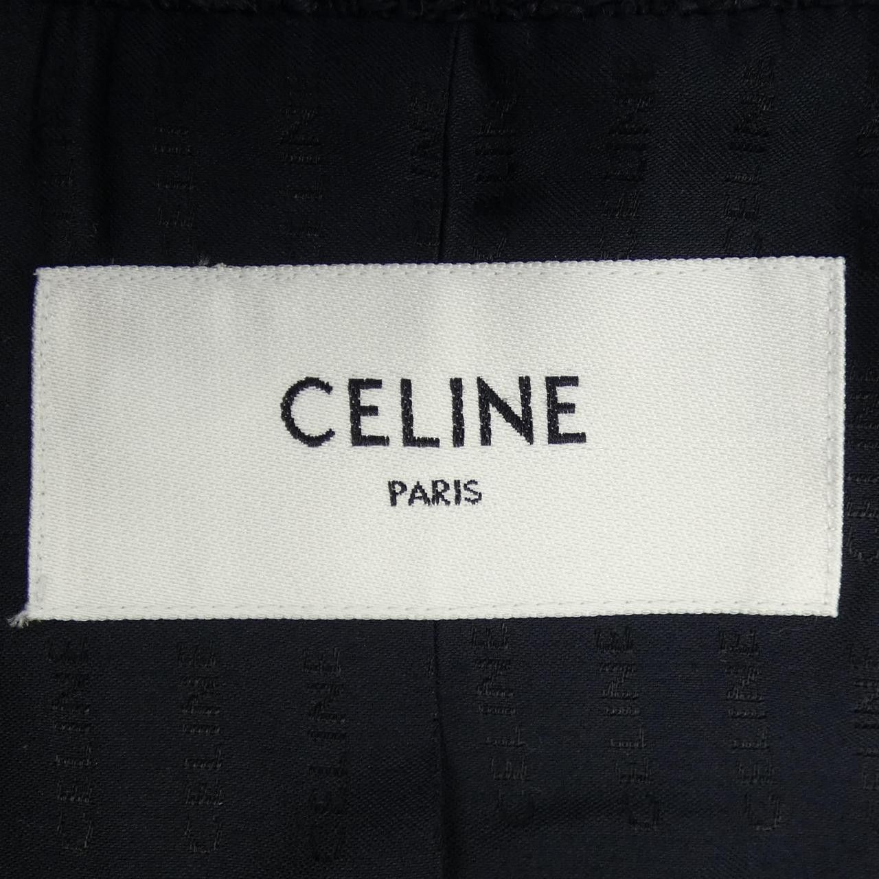 Celine Celine Celine Collarless Jacket Textile Outerwear 2V71I739P DUTY FREE for USA Size ONE SIZE - 4 Thumbnail