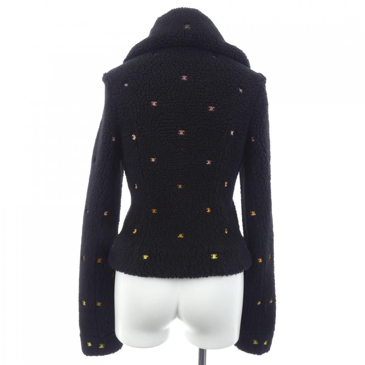Chanel Chanel Chanel Silk Cashmere Jacket Textile Outerwear P76525K10965 DUTY FREE for USA Size ONE SIZE - 2 Thumbnail
