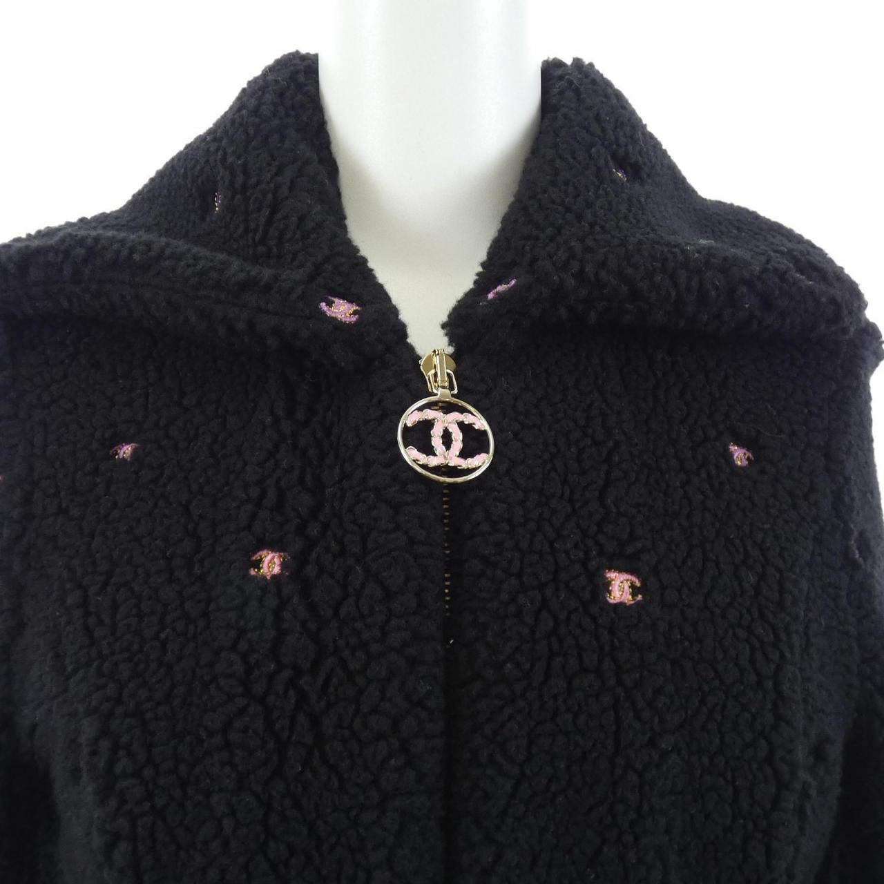 Chanel Chanel Chanel Silk Cashmere Jacket Textile Outerwear P76525K10965 DUTY FREE for USA Size ONE SIZE - 5 Thumbnail