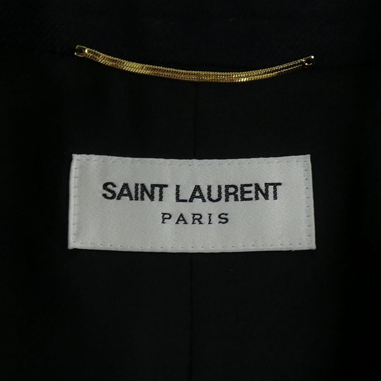 Yves Saint Laurent Yves Saint Laurent Saint Laurent Jacket Textile Outerwear 625435Y221W DUTY FREE for USA Size ONE SIZE - 4 Thumbnail