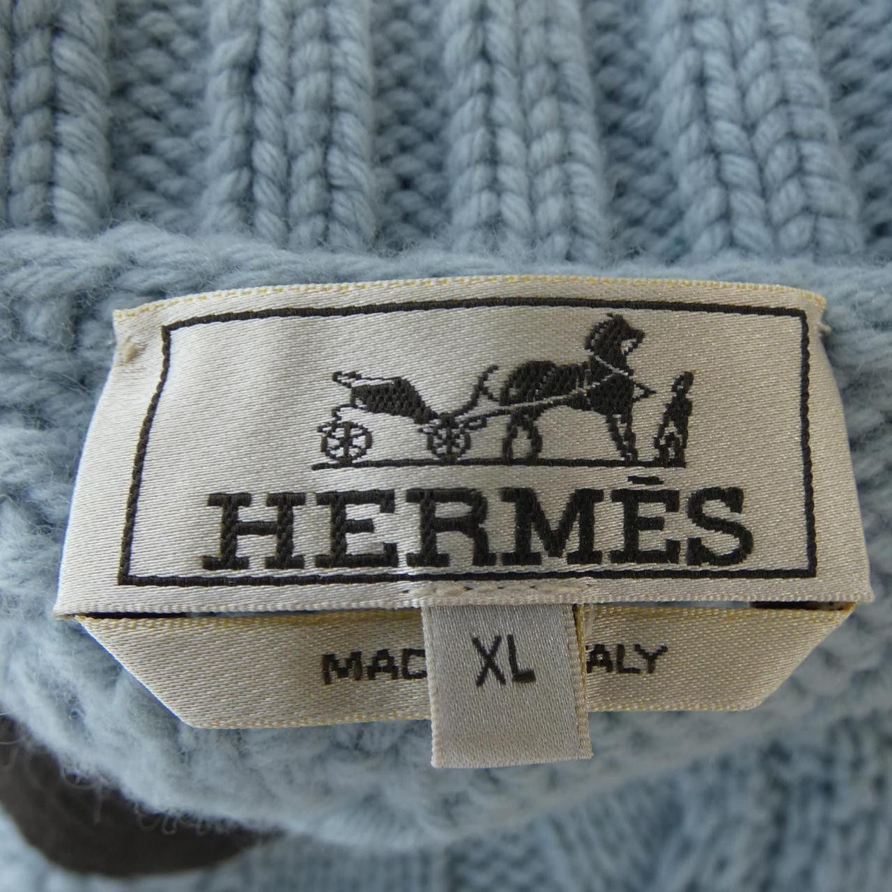 Hermes Hermes Hermes Cashmere Blend Knitwear Textile Tops DUTY FREE for USA Size ONE SIZE - 4 Thumbnail
