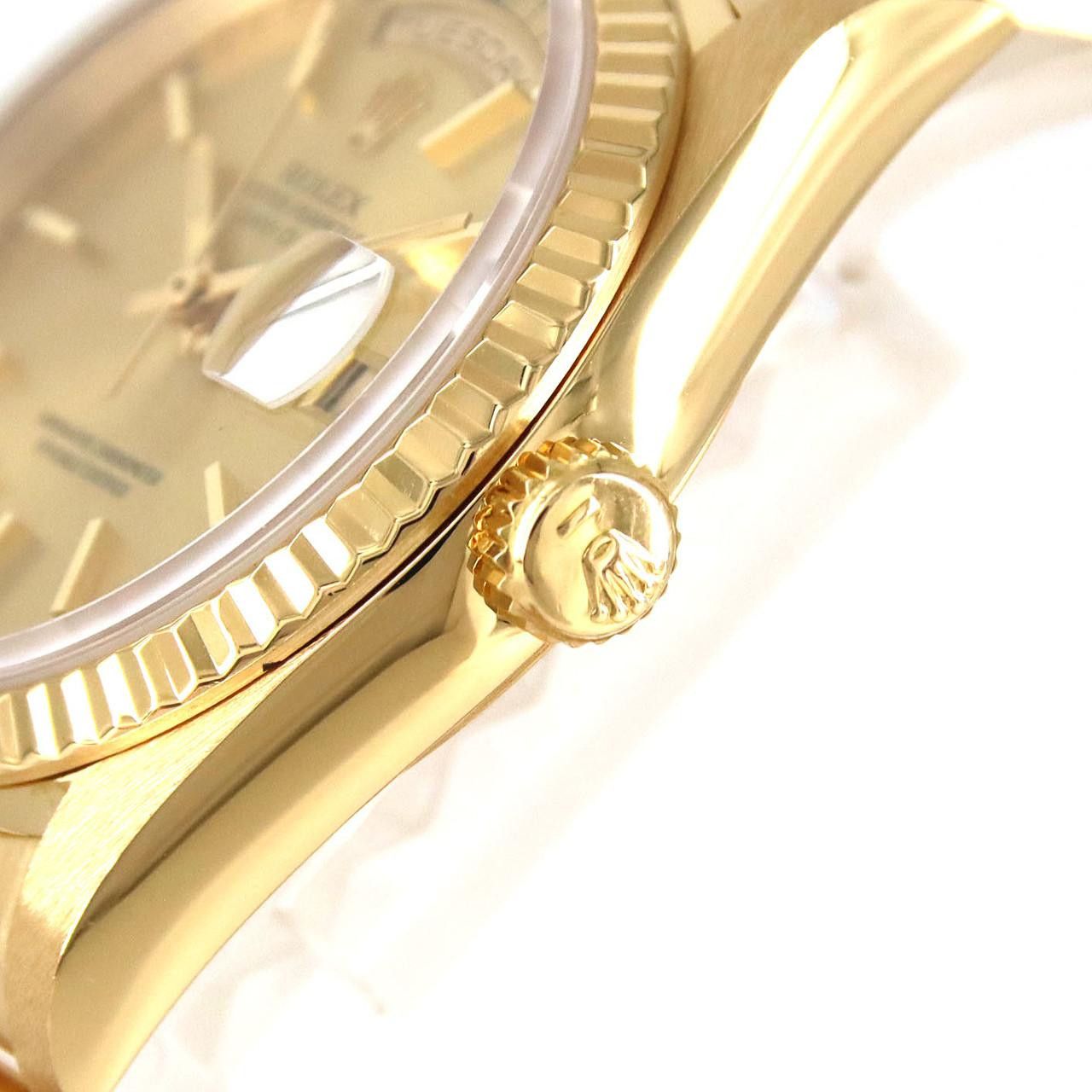 Rolex Rolex Rolex Day Date Yellow Gold Automatic Precious Metal Automatic 18238 DUTY FREE for USA Size ONE SIZE - 3 Thumbnail