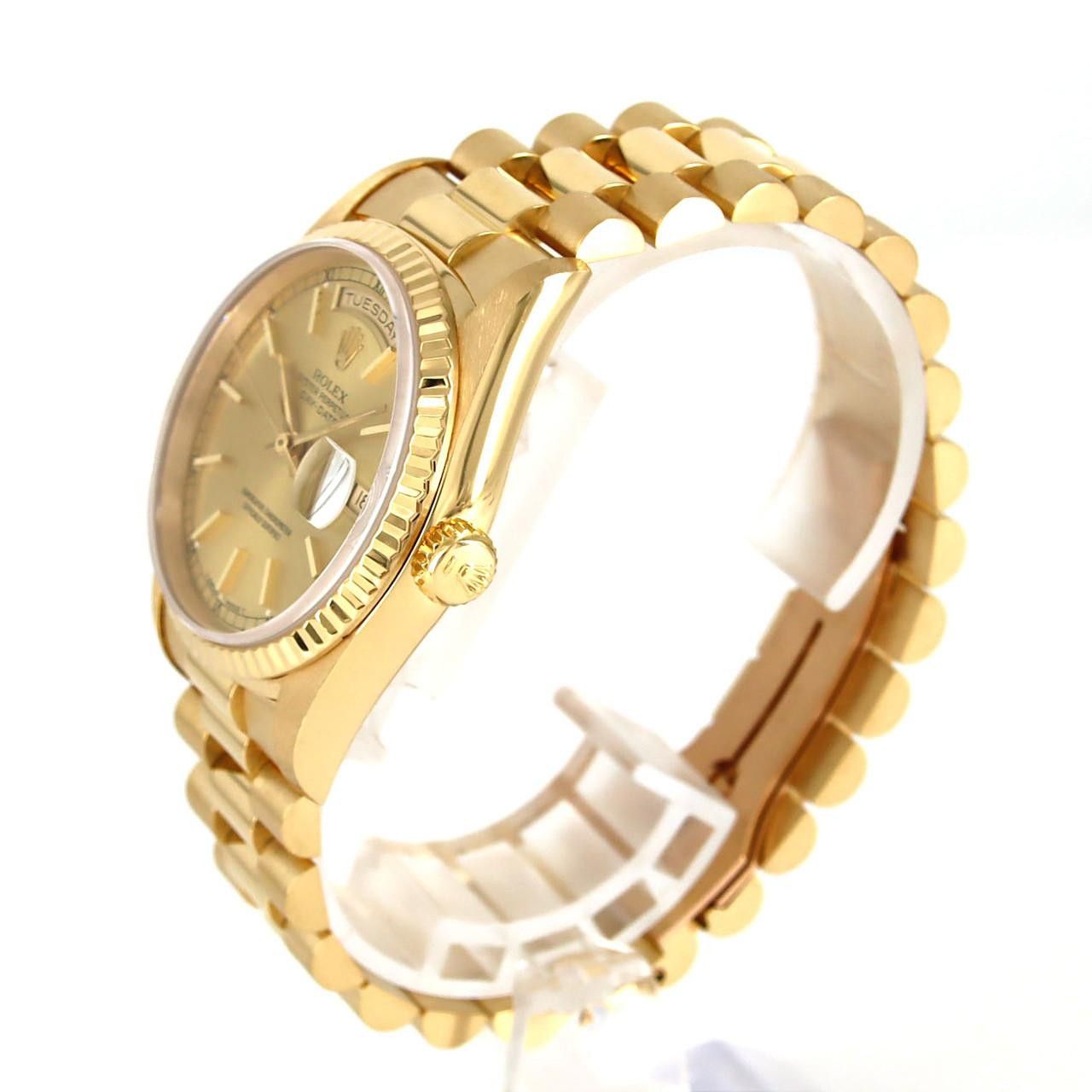 Rolex Rolex Rolex Day Date Yellow Gold Automatic Precious Metal Automatic 18238 DUTY FREE for USA Size ONE SIZE - 2 Thumbnail