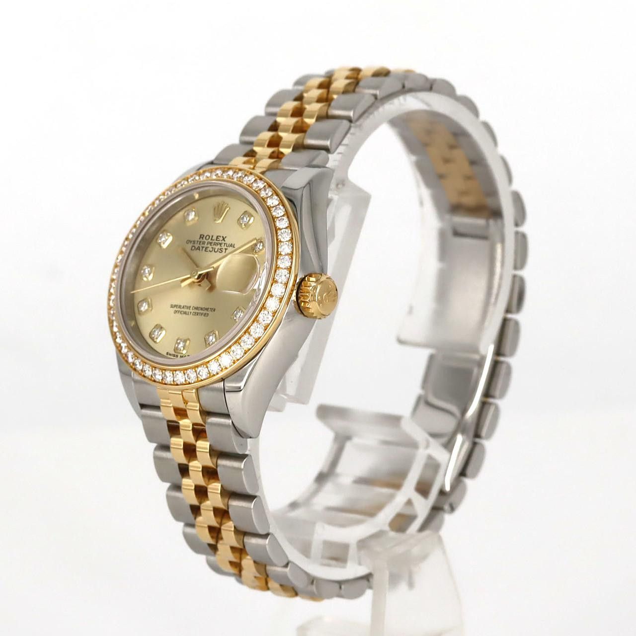 Rolex Rolex Rolex Datejust Stainless Steel Yellow Gold Watch Metal Automatic 279383RBR DUTY FREE for USA Size ONE SIZE - 2 Thumbnail