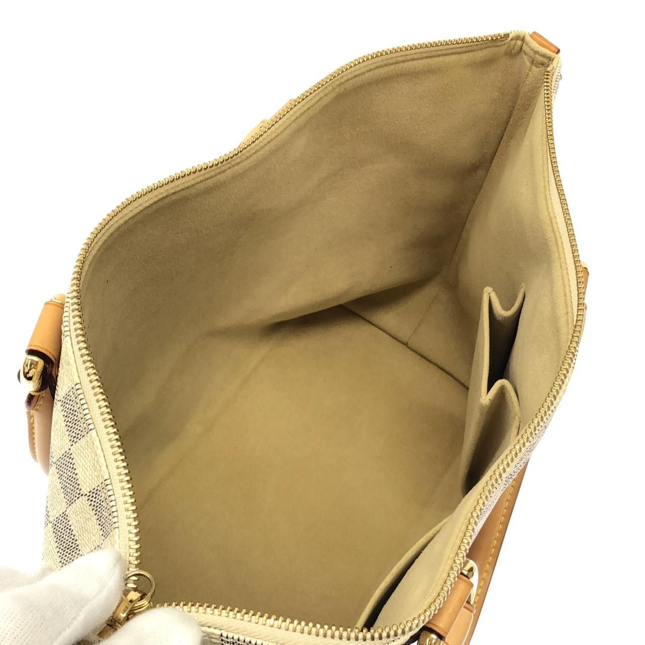 Louis Vuitton Louis Vuitton Louis Vuitton Saleya Damier Azur Tote Bag Textile Tote Bag N51186 DUTY FREE for USA Size ONE SIZE - 7 Thumbnail