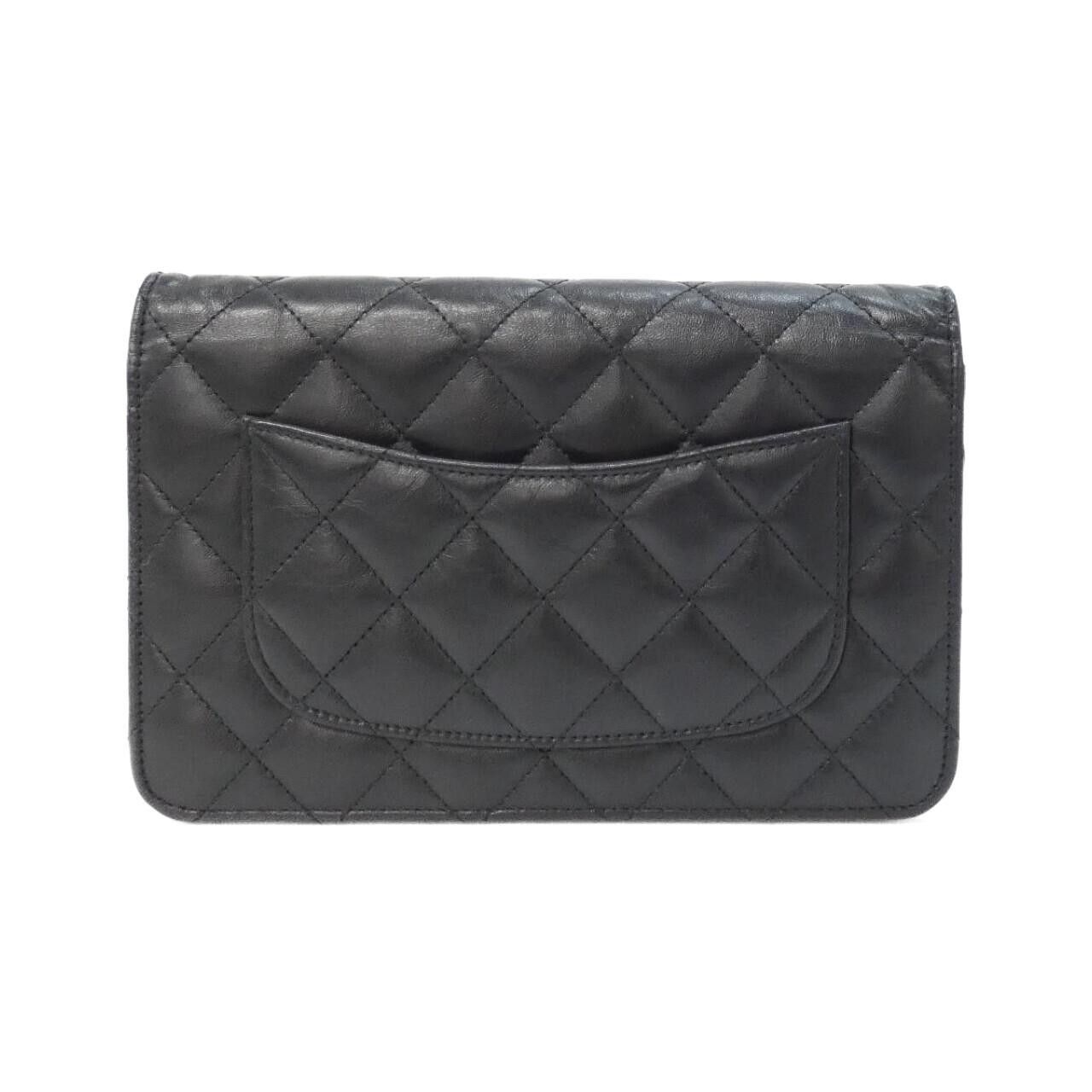 Chanel Chanel Chanel Lambskin Chain Wallet Leather Long Wallet 70328 DUTY FREE for USA Size ONE SIZE - 2 Thumbnail