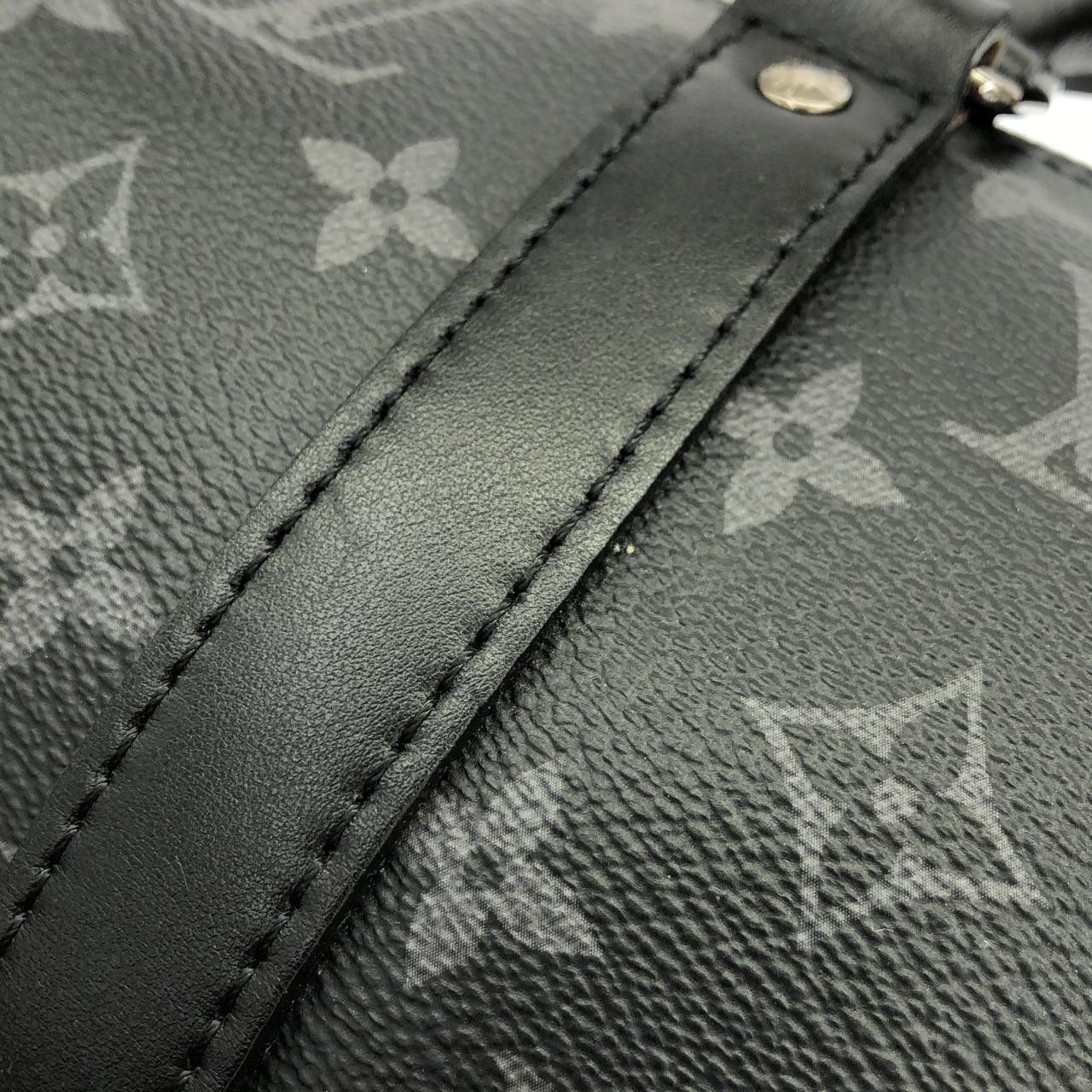 Louis Vuitton Louis Vuitton Louis Vuitton Keepall Bandouliere Monogram Eclipse Reverse Boston Bag Textile Travel Bag M46271 DUTY FREE for USA Size ONE SIZE - 4 Thumbnail