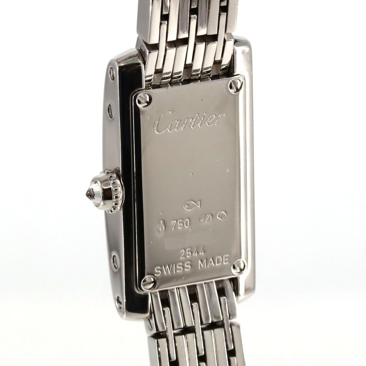 Cartier Cartier Cartier Tank Allongee Raniere White Gold Precious Metal Quartz WJ2001W3 DUTY FREE for USA Size ONE SIZE - 7 Thumbnail