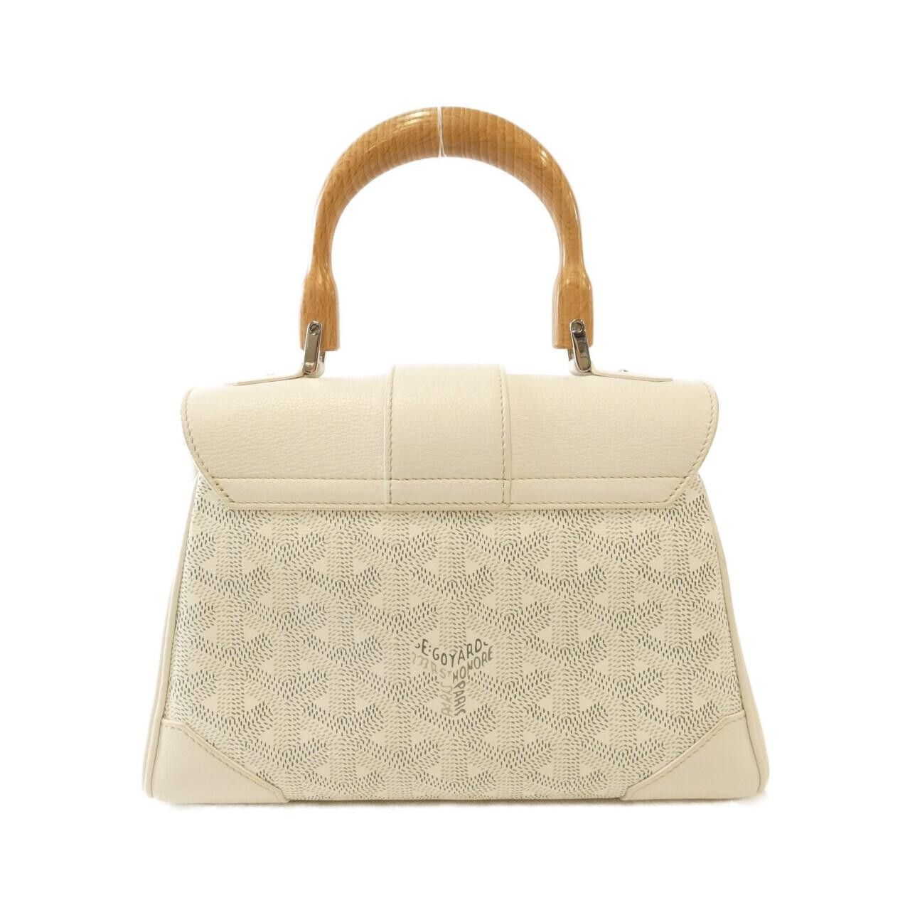 Goyard Goyard Goyard Saigon Coated Canvas Calf Handbag Leather Handbag DUTY FREE for USA Size ONE SIZE - 2 Thumbnail