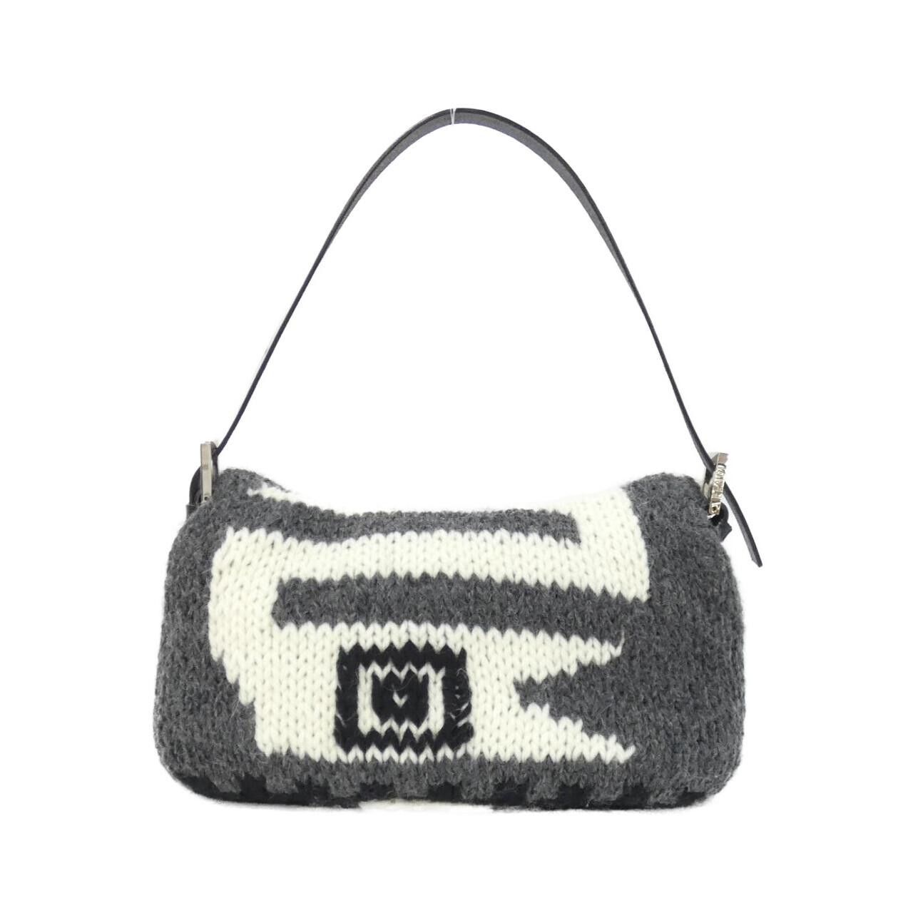Fendi Fendi Fendi Baguette Knit Shoulder Bag Textile Shoulder Bag 16059 DUTY FREE for USA Size ONE SIZE - 2 Thumbnail