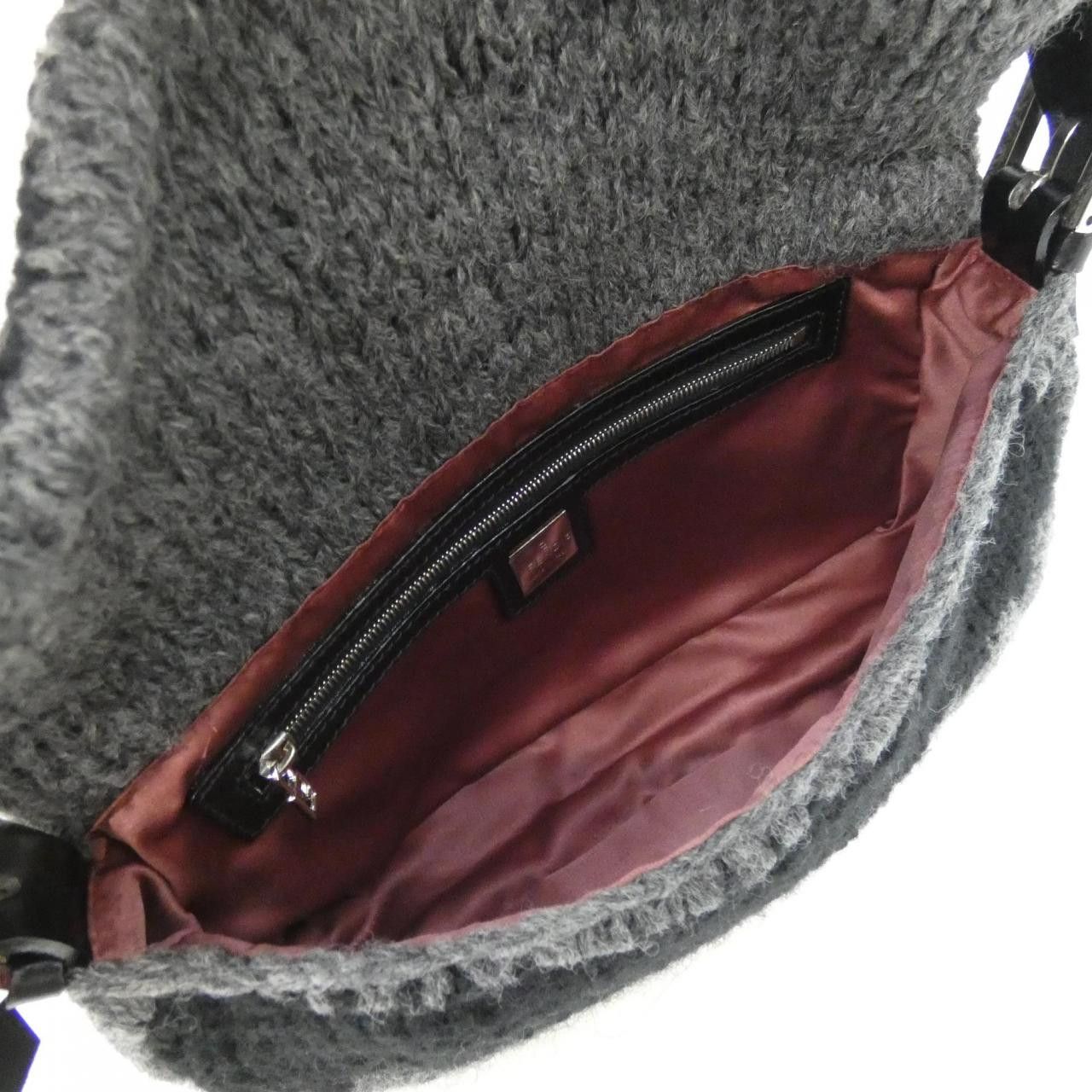 Fendi Fendi Fendi Baguette Knit Shoulder Bag Textile Shoulder Bag 16059 DUTY FREE for USA Size ONE SIZE - 7 Thumbnail