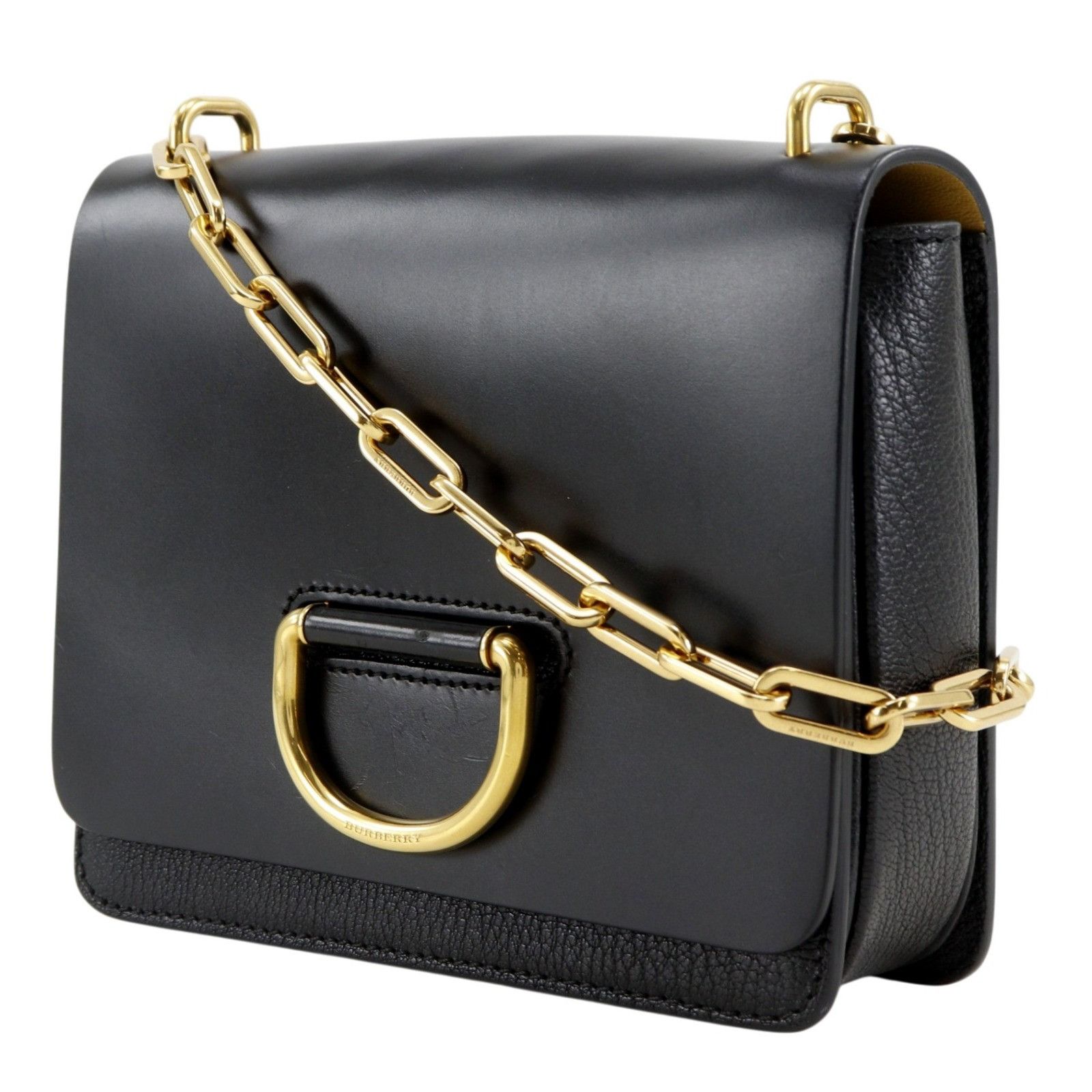 Burberry Burberry Burberry D Ring Calf Shoulder Bag Leather Shoulder Bag DUTY FREE for USA Size ONE SIZE - 2 Thumbnail