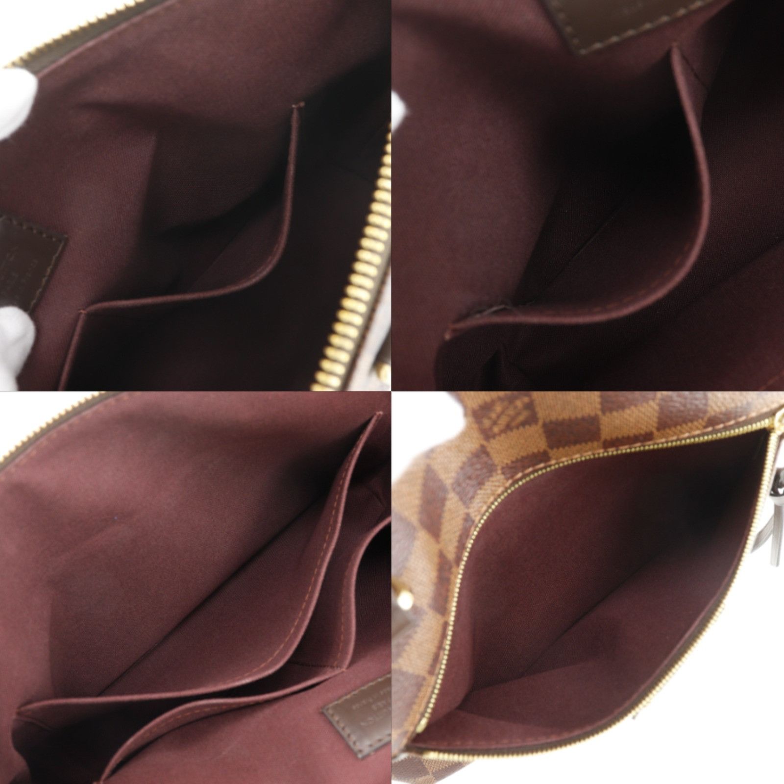 Louis Vuitton Louis Vuitton Louis Vuitton Iena PM Damier Tote Bag Textile Tote Bag N41012 DUTY FREE for USA Size ONE SIZE - 7 Thumbnail