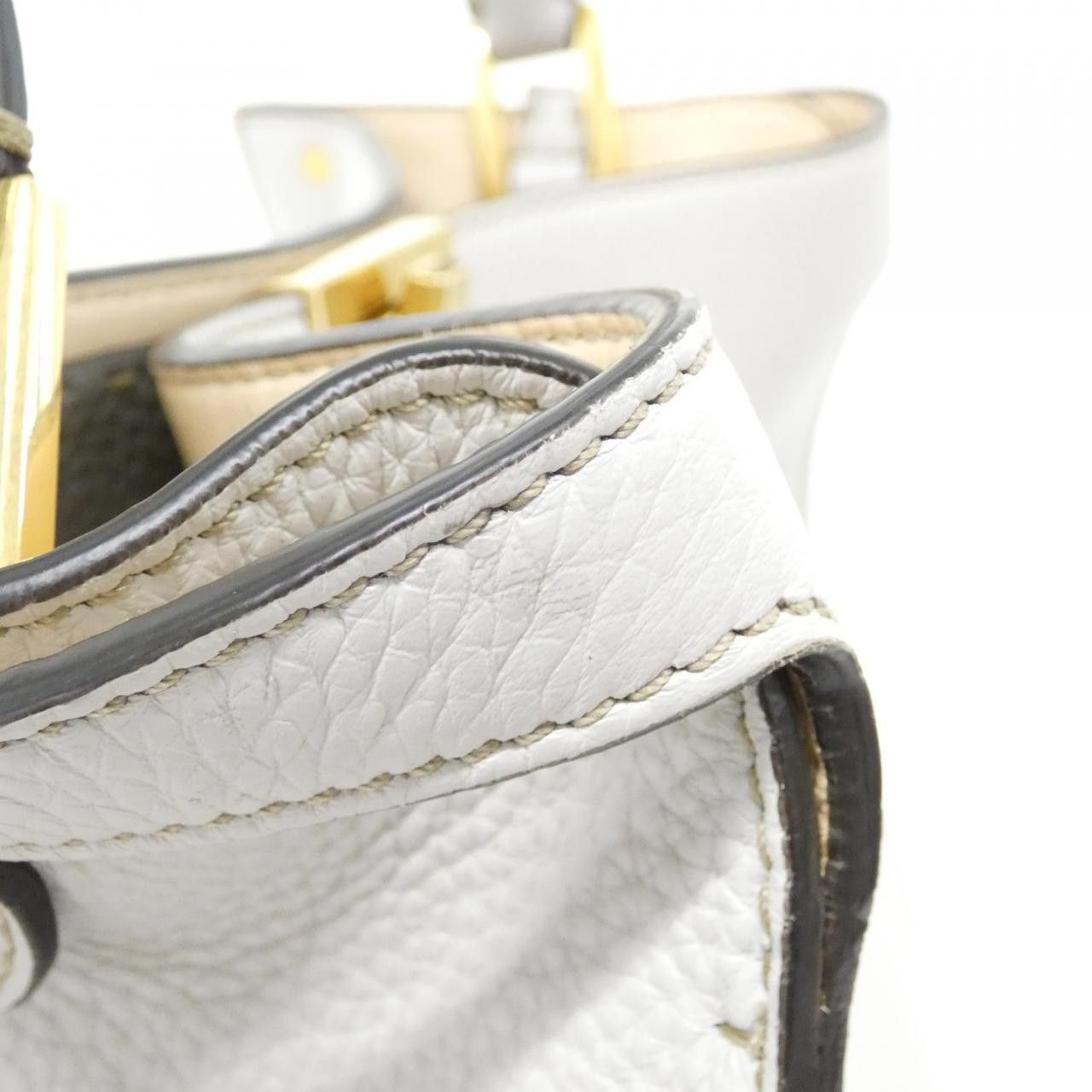 Fendi Fendi Fendi Selleria Peekaboo X-Lite Calf Leather Bag Leather Handbag 8BN310SMT DUTY FREE for USA Size ONE SIZE - 5 Thumbnail