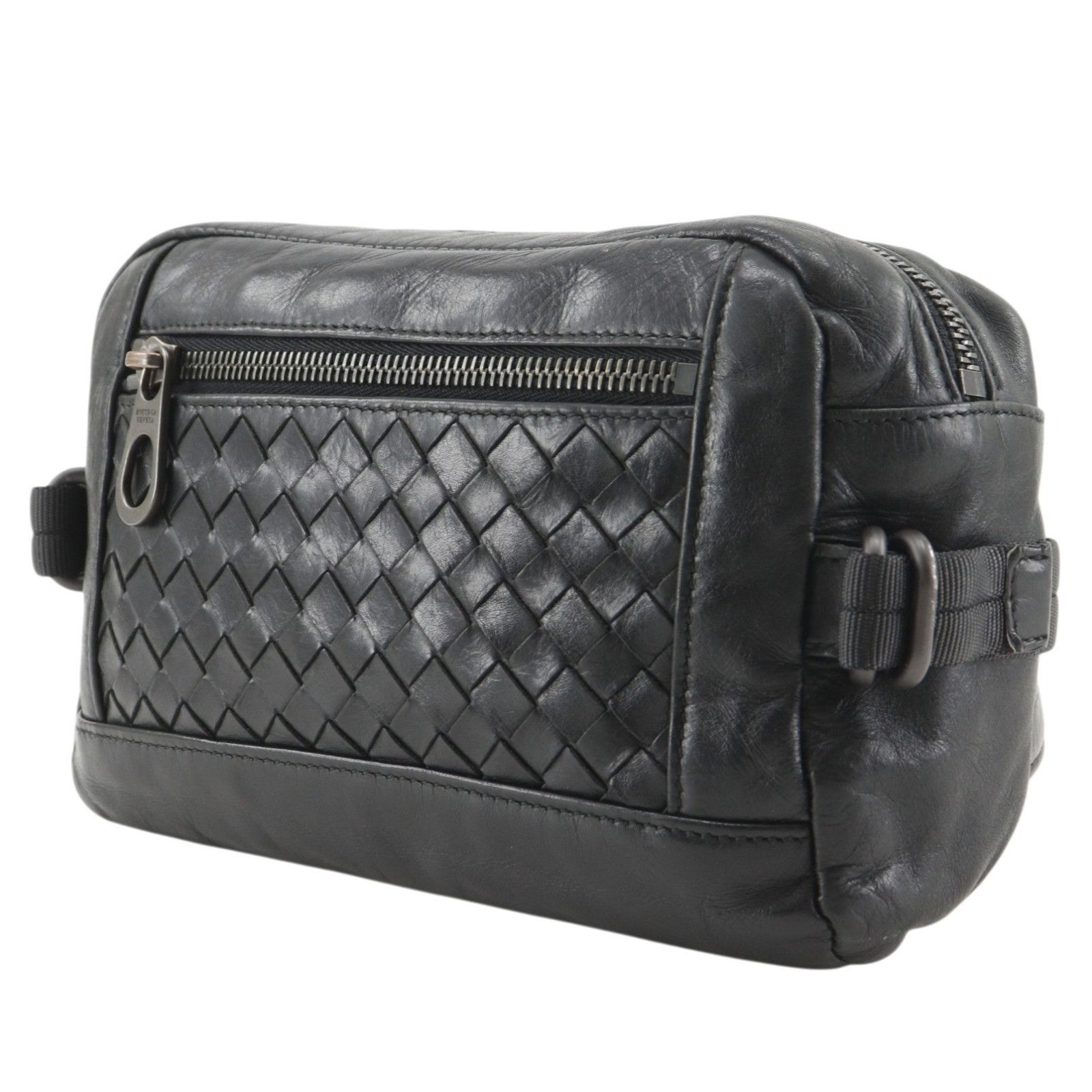 Bottega Veneta Bottega Veneta Bottega Veneta Intrecciato Calf Waist Bag Leather Belt Bag DUTY FREE for USA Size ONE SIZE - 2 Thumbnail