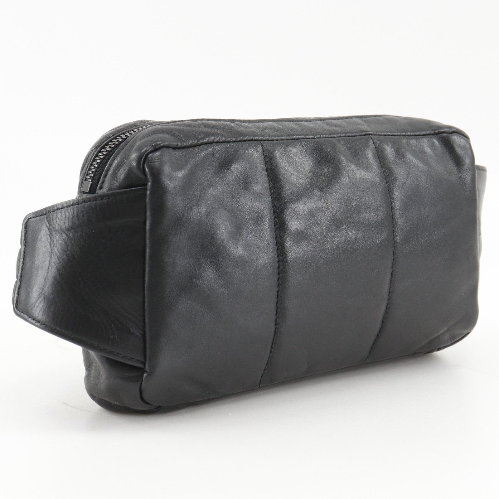 Bottega Veneta Bottega Veneta Bottega Veneta Intrecciato Calf Waist Bag Leather Belt Bag DUTY FREE for USA Size ONE SIZE - 3 Thumbnail