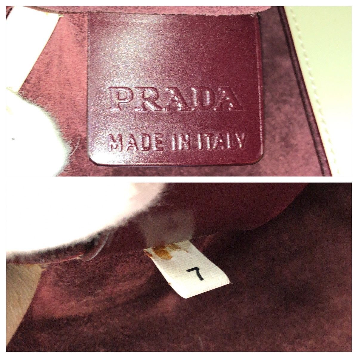 Prada Prada Prada Leather Tote Bag Leather Shoulder Bag DUTY FREE for USA Size ONE SIZE - 4 Thumbnail