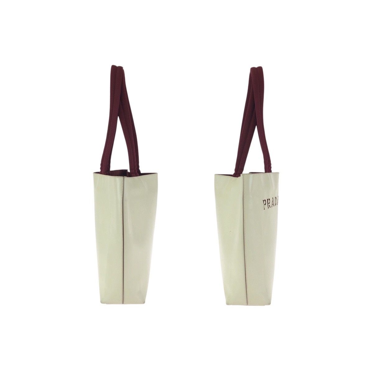 Prada Prada Prada Leather Tote Bag Leather Shoulder Bag DUTY FREE for USA Size ONE SIZE - 8 Thumbnail