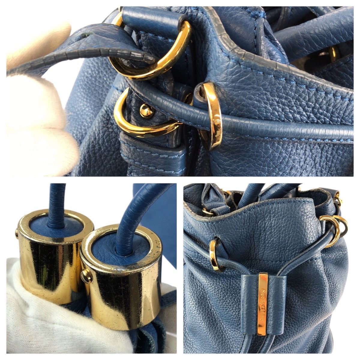 Other Other See By Chloe Leather 2way Bucket Bag Leather Shoulder Bag DUTY FREE for USA Size ONE SIZE - 4 Thumbnail