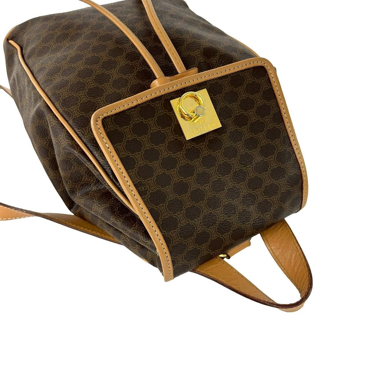 Celine Celine Celine Macadam Triomphe PVC Leather Backpack Leather Backpack DUTY FREE for USA Size ONE SIZE - 5 Thumbnail
