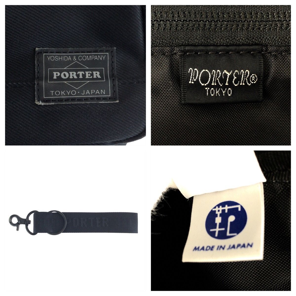Other Other Porter Front Nylon Tote Bag Textile Tote Bag DUTY FREE for USA Size ONE SIZE - 4 Thumbnail