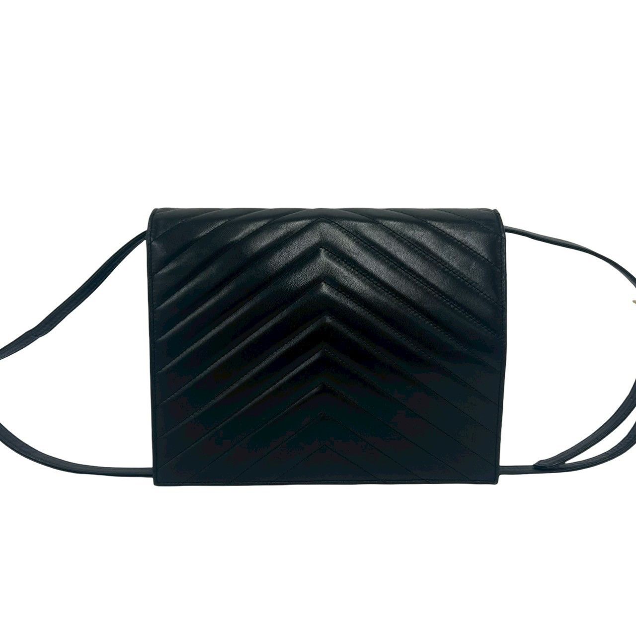 Yves Saint Laurent Yves Saint Laurent Yves Saint Laurent Leather Shoulder Bag Leather Shoulder Bag DUTY FREE for USA Size ONE SIZE - 4 Thumbnail