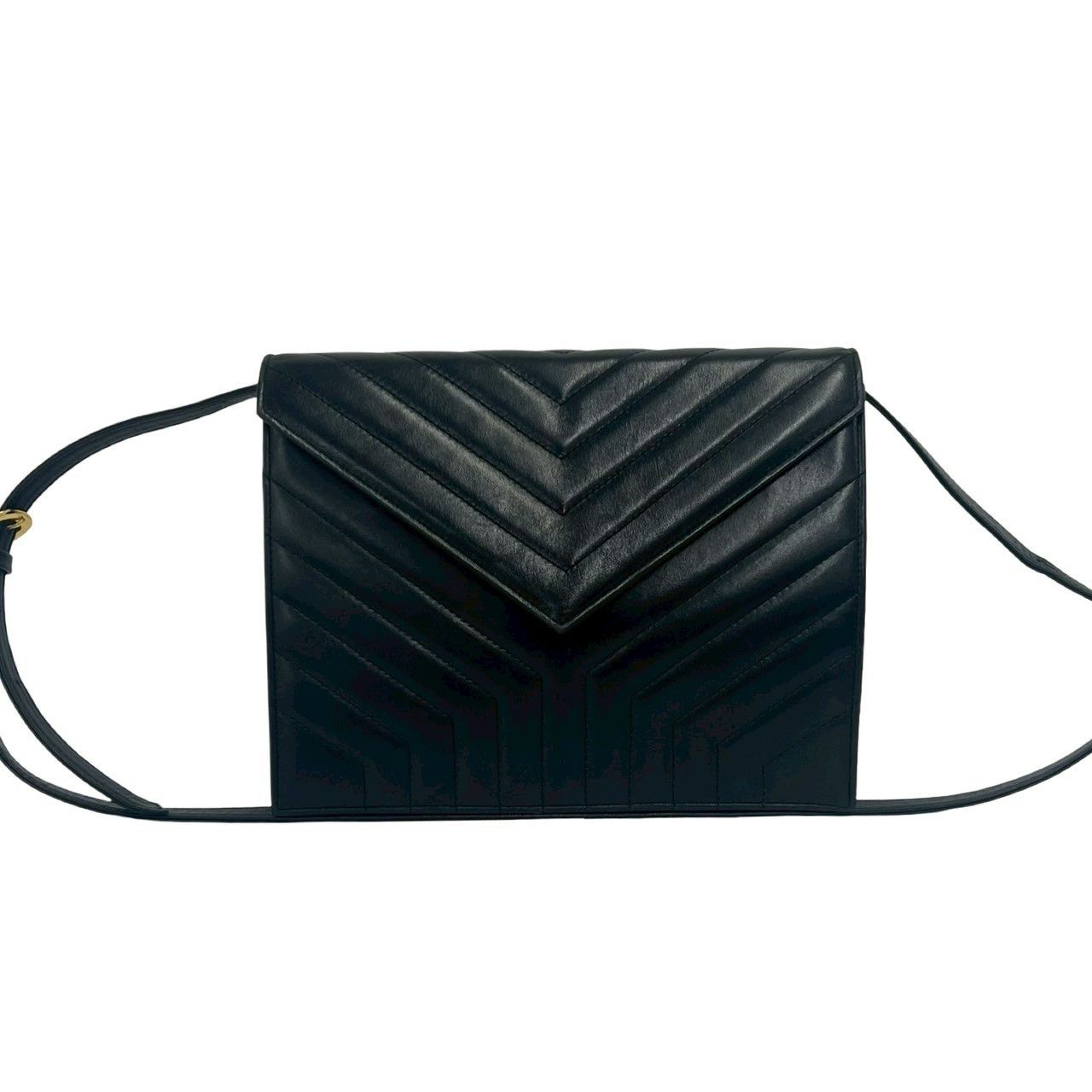 Yves Saint Laurent Yves Saint Laurent Yves Saint Laurent Leather Shoulder Bag Leather Shoulder Bag DUTY FREE for USA Size ONE SIZE - 2 Thumbnail
