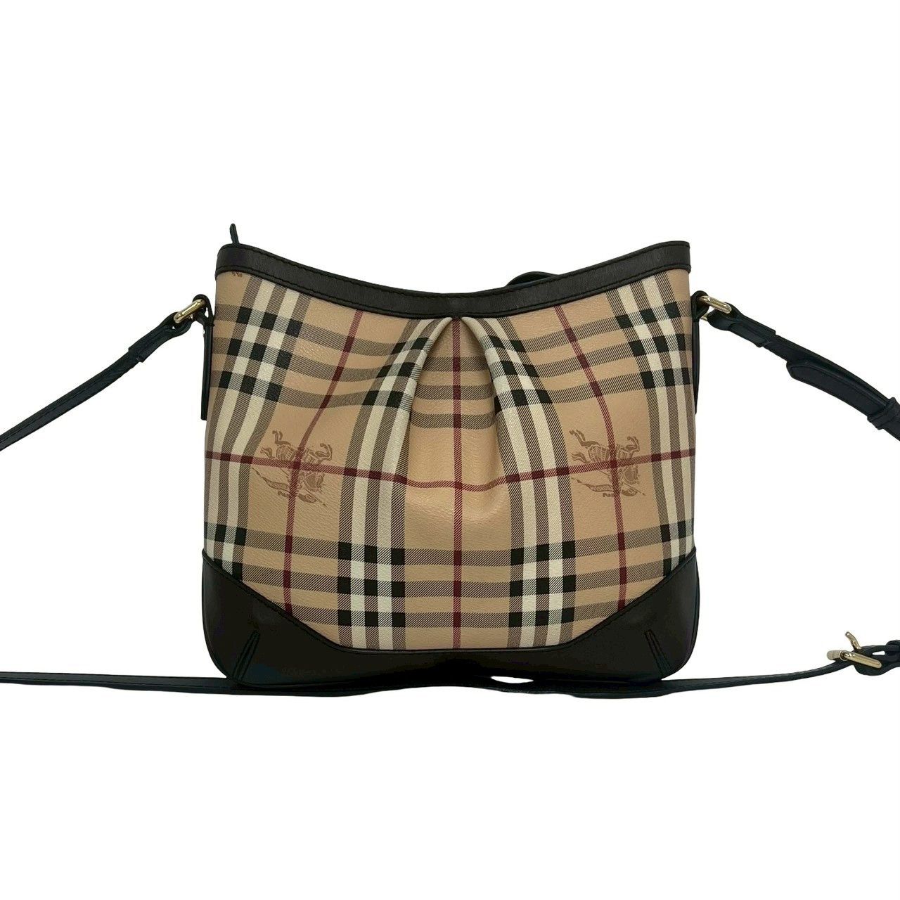 Burberry Burberry Burberry Leather PVC Shoulder Bag Leather Shoulder Bag DUTY FREE for USA Size ONE SIZE - 4 Thumbnail