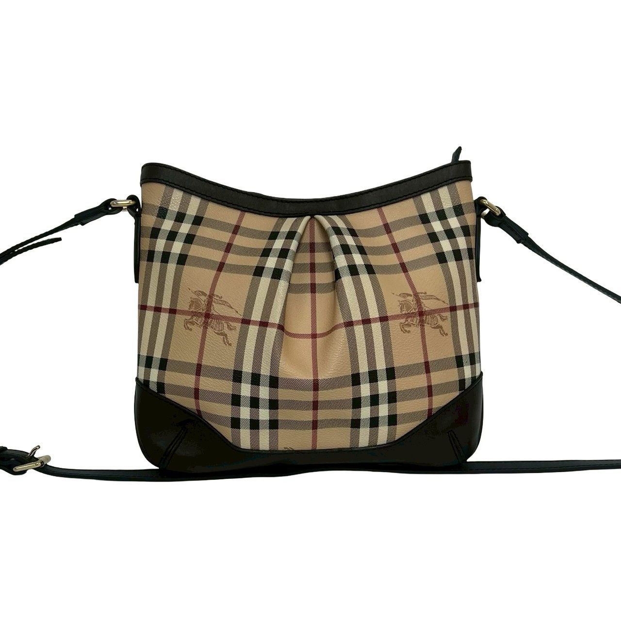 Burberry Burberry Burberry Leather PVC Shoulder Bag Leather Shoulder Bag DUTY FREE for USA Size ONE SIZE - 2 Thumbnail