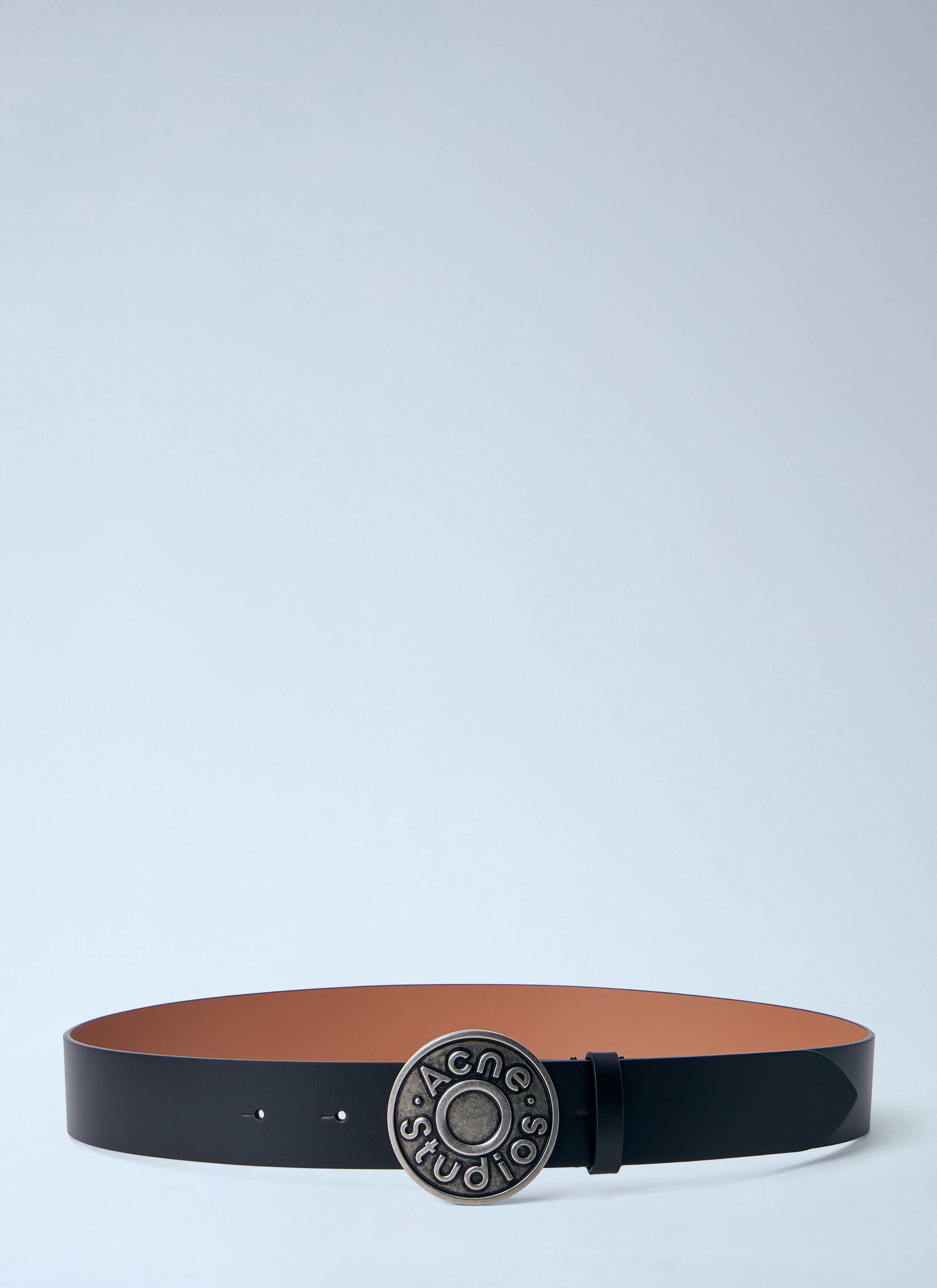 Acne Studios Logo Buckle Leather Belt Size ONE SIZE - 3 Thumbnail
