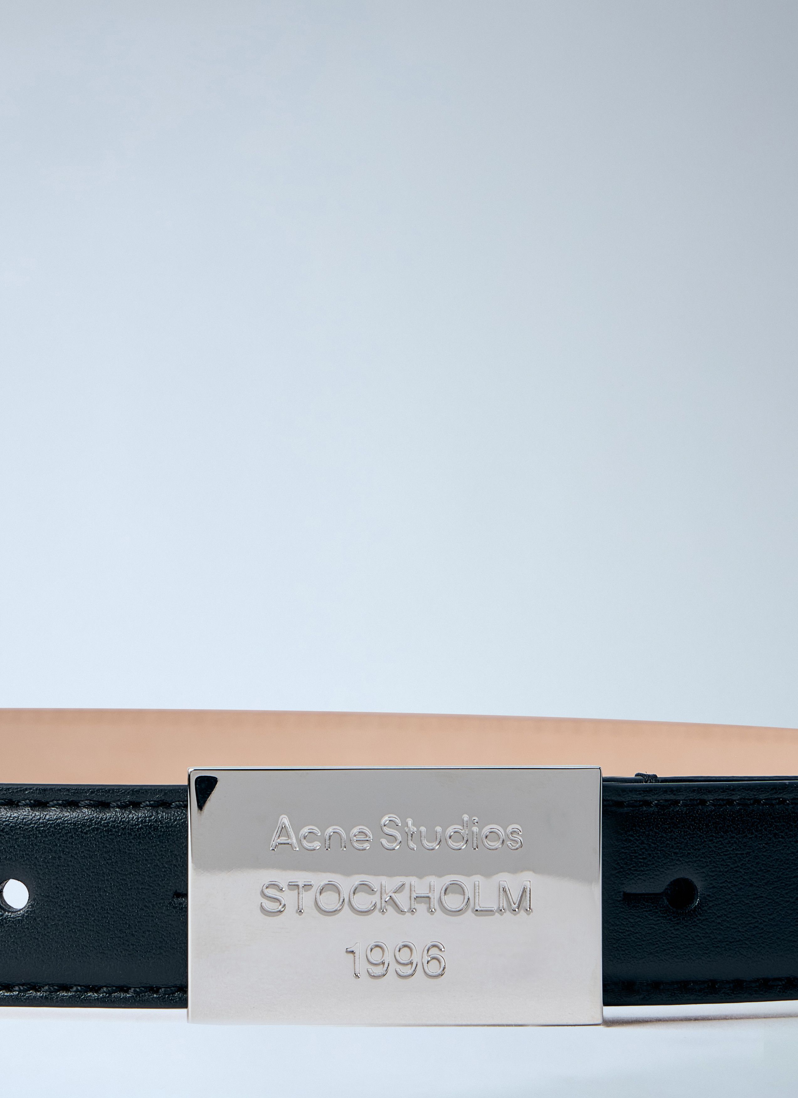 Acne Studios Engraved Logo Leather Belt Size ONE SIZE - 2 Thumbnail